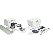 Festool 578308 OF 1010 REBQ-Set+FS Router w/ Accessory Set and FS 800 Guide Rail (2025 Model)