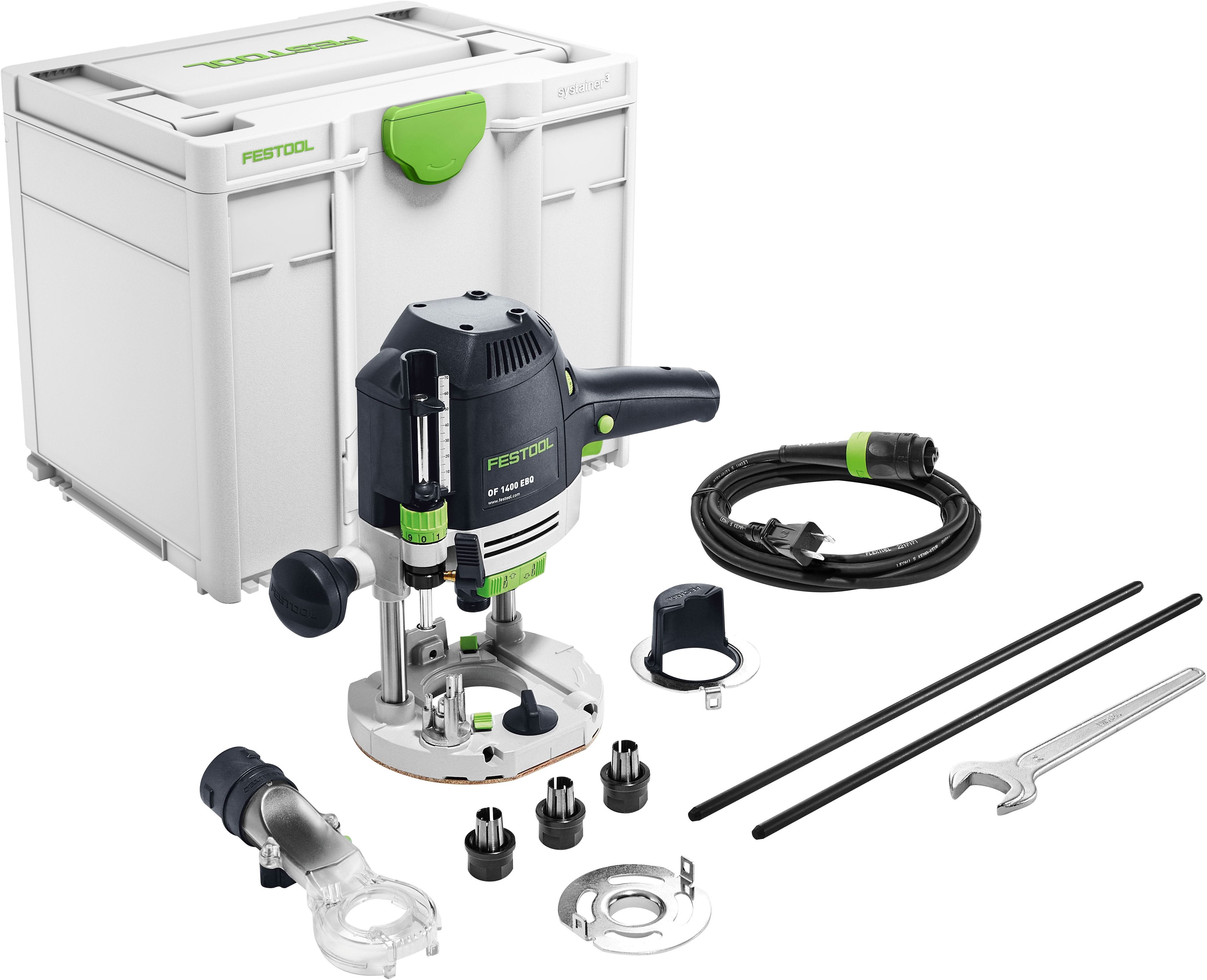 ユウ Festool 576213 OF 1400 EQ Plunge Router w/ Systainer3 – Tool Nut