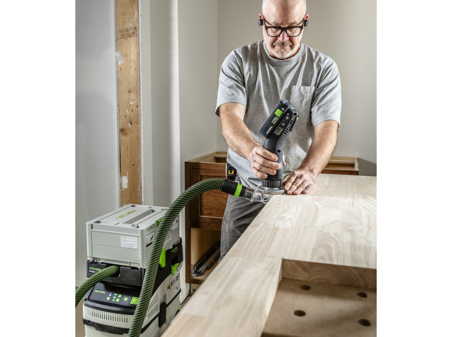 Festool OFKC 500 R3 EB-Basic 18V Cordless Palm Edge Router (577986