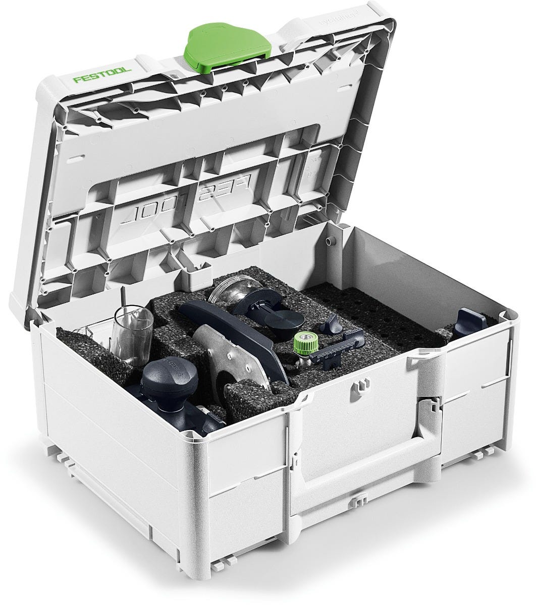 Festool 578047 ZS-OF 1010 I 17-Piece Imperial Router Accessory SYS3 Set