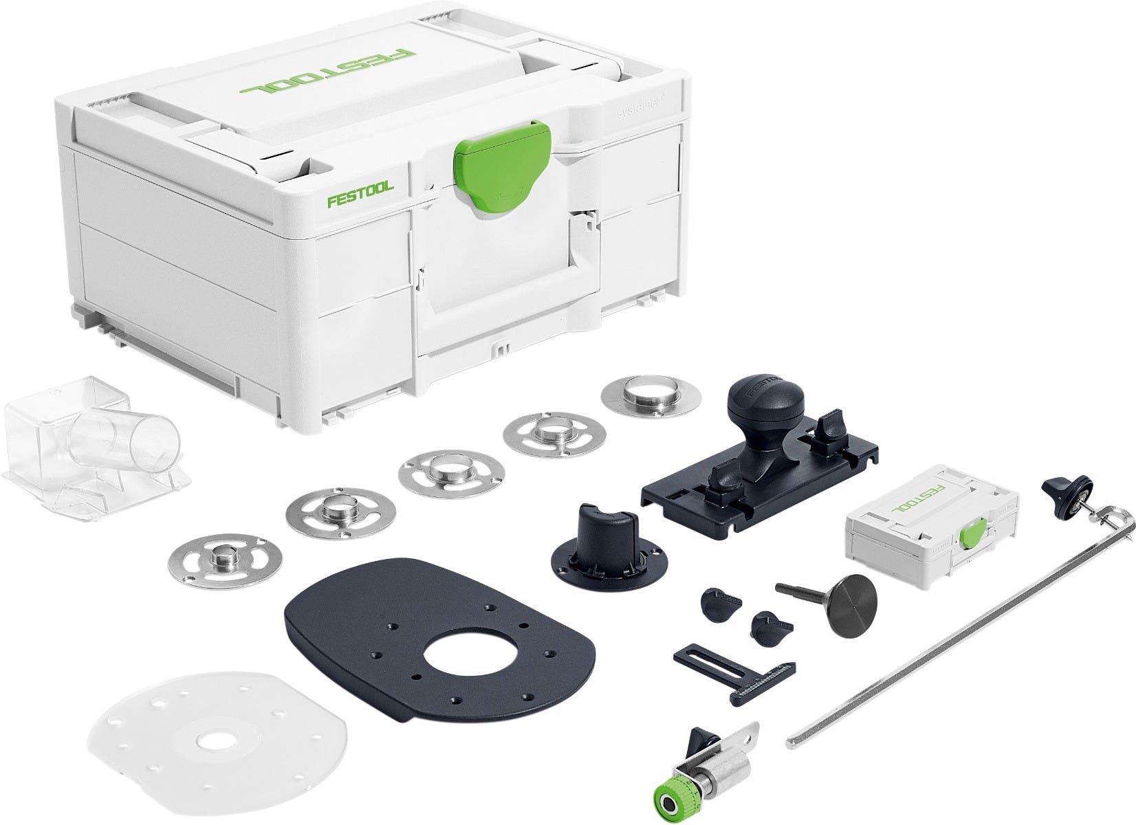 Festool 578047 ZS-OF 1010 I 17-Piece Imperial Router Accessory SYS3 Set