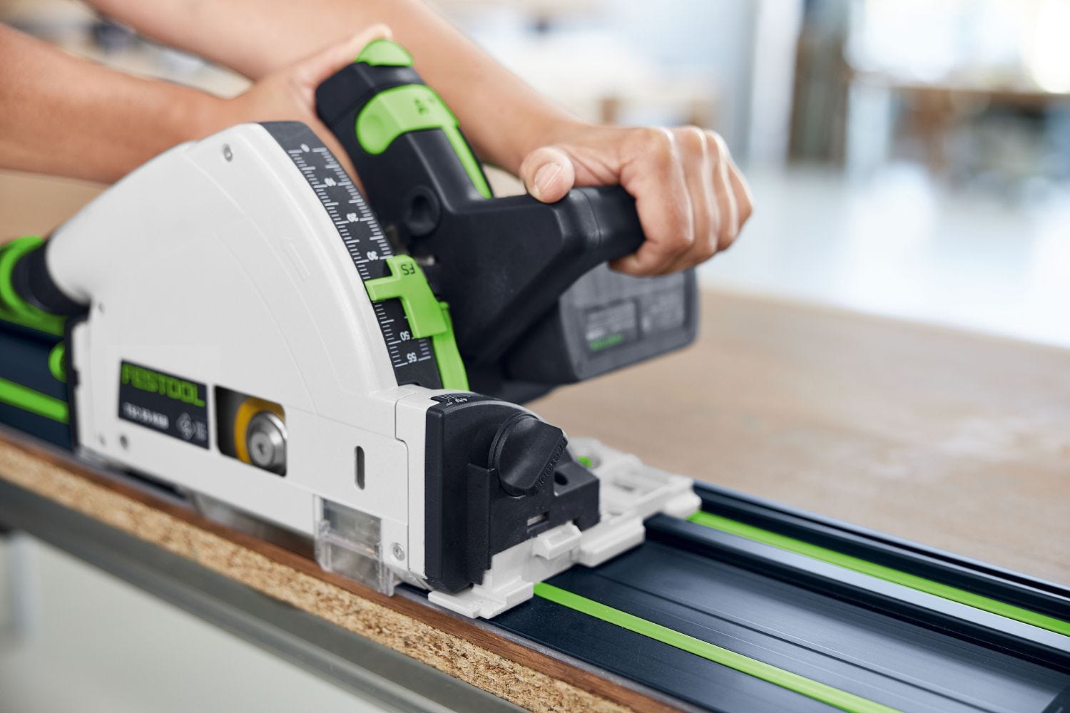 Festool 578246 FS 1400 Limited Edition 100th Anniversary Blue Anodized 55" Guide Rail