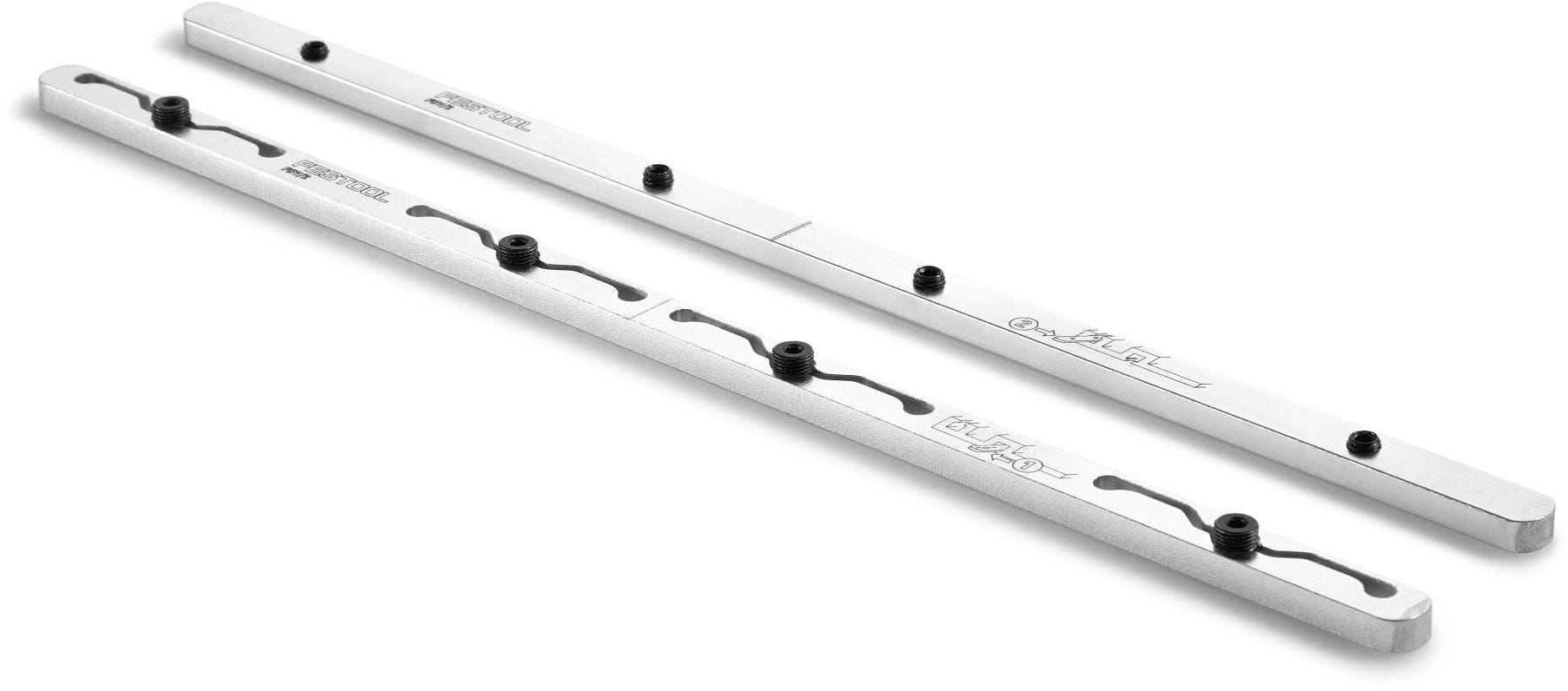 Festool Limited Edition Blue 55" Guide Rail 2-Pack w/ Rail Connectors and Tote Bag