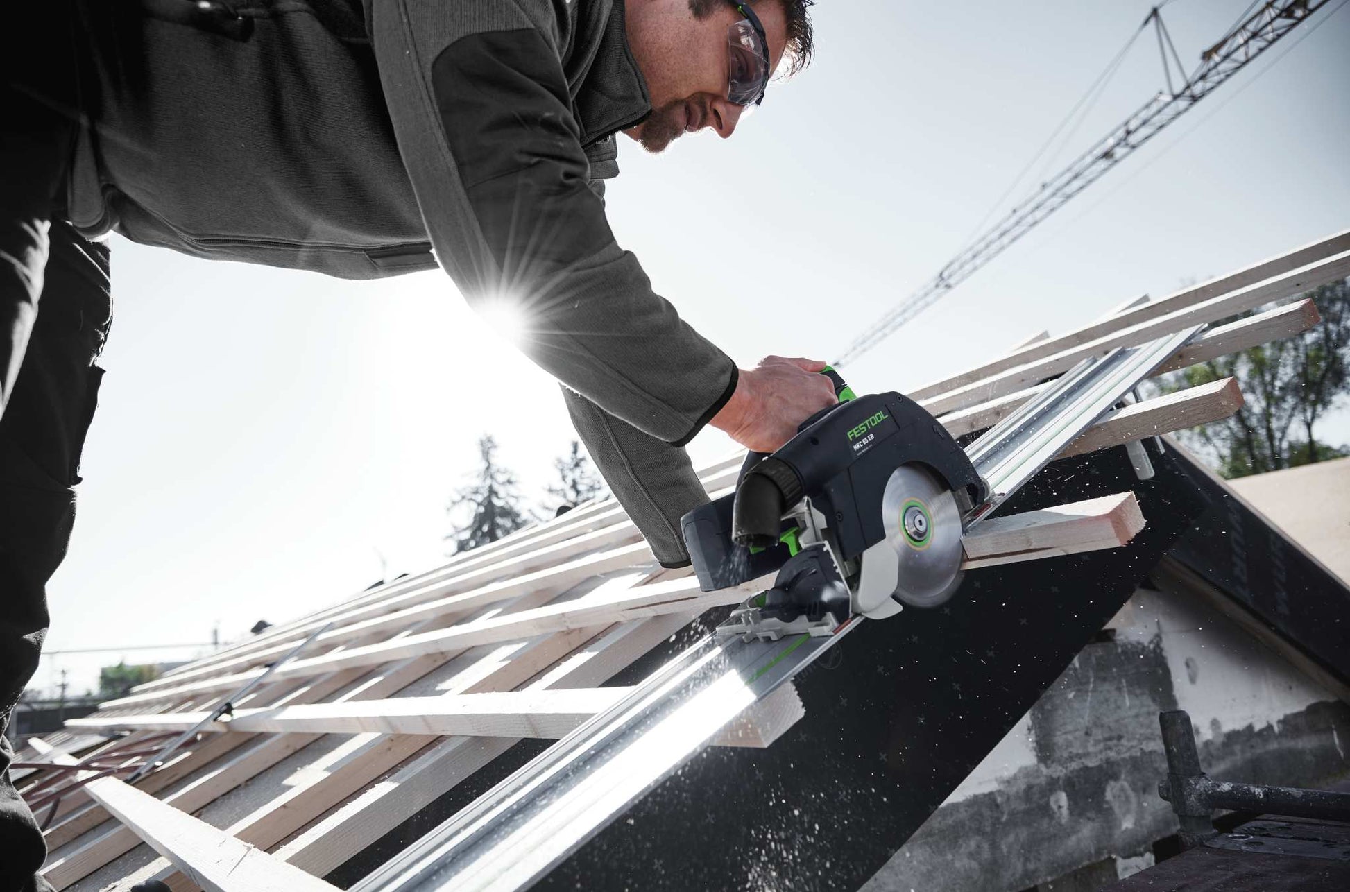 Festool 576164 HKC 55 Cordless Track Saw BASIC
