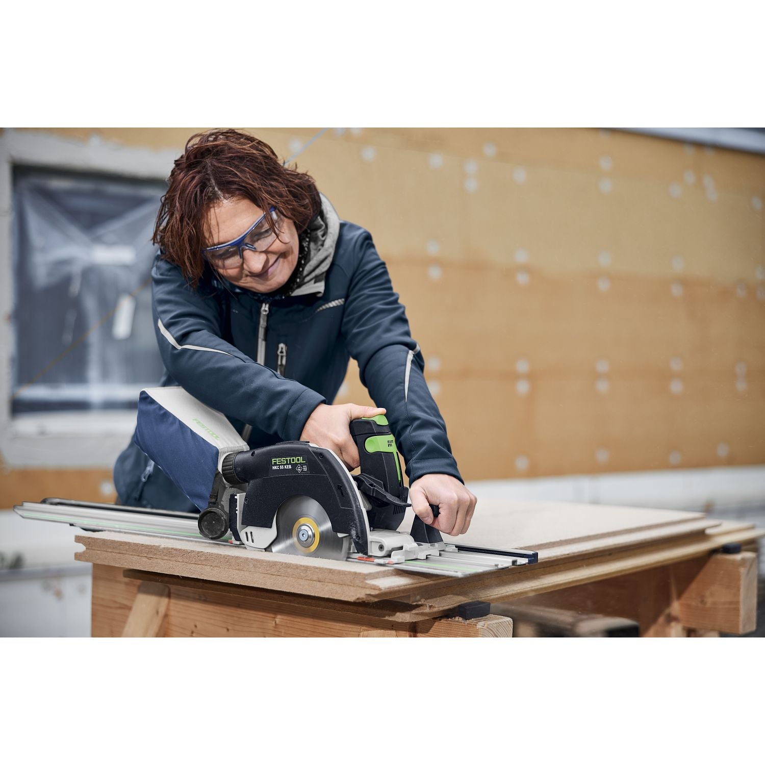 Festool HKC 55 K Cordless Carpentry Track Saw, Tool Only (578303)