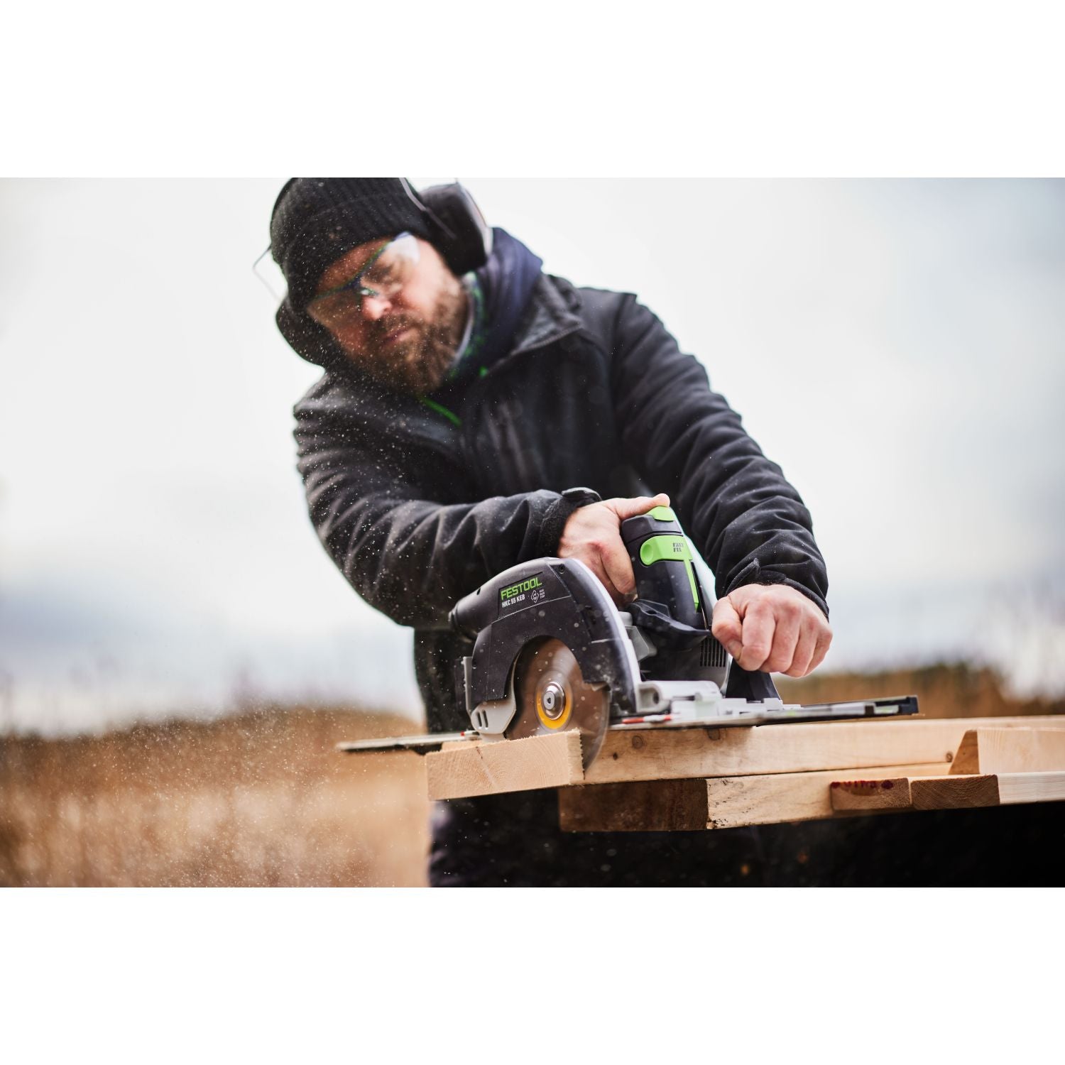 Festool HKC 55 K Cordless Carpentry Track Saw, Tool Only (578303)