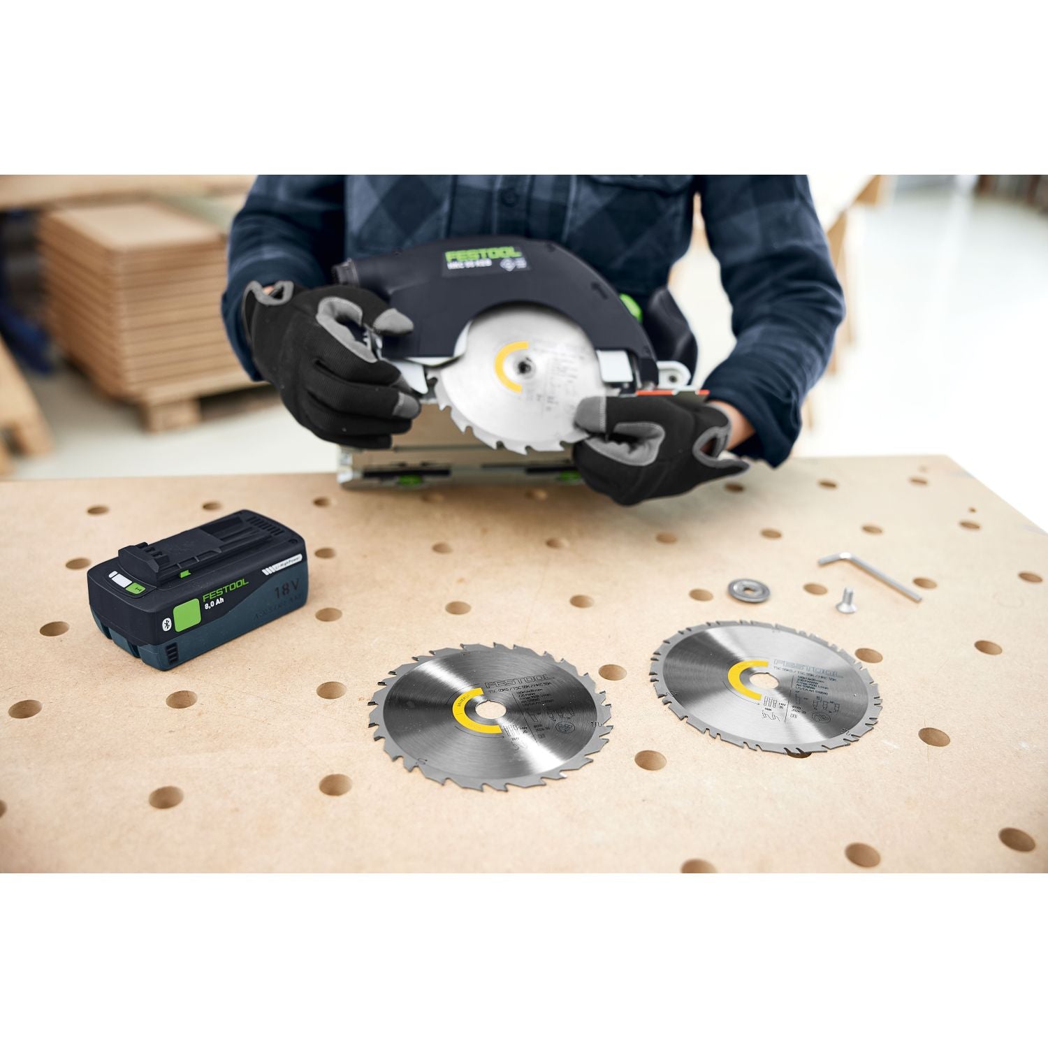 Festool Wood Universal Saw Blade, 25-Tooth x 160mm for HKC55/TSC55 Track Saws (578589)