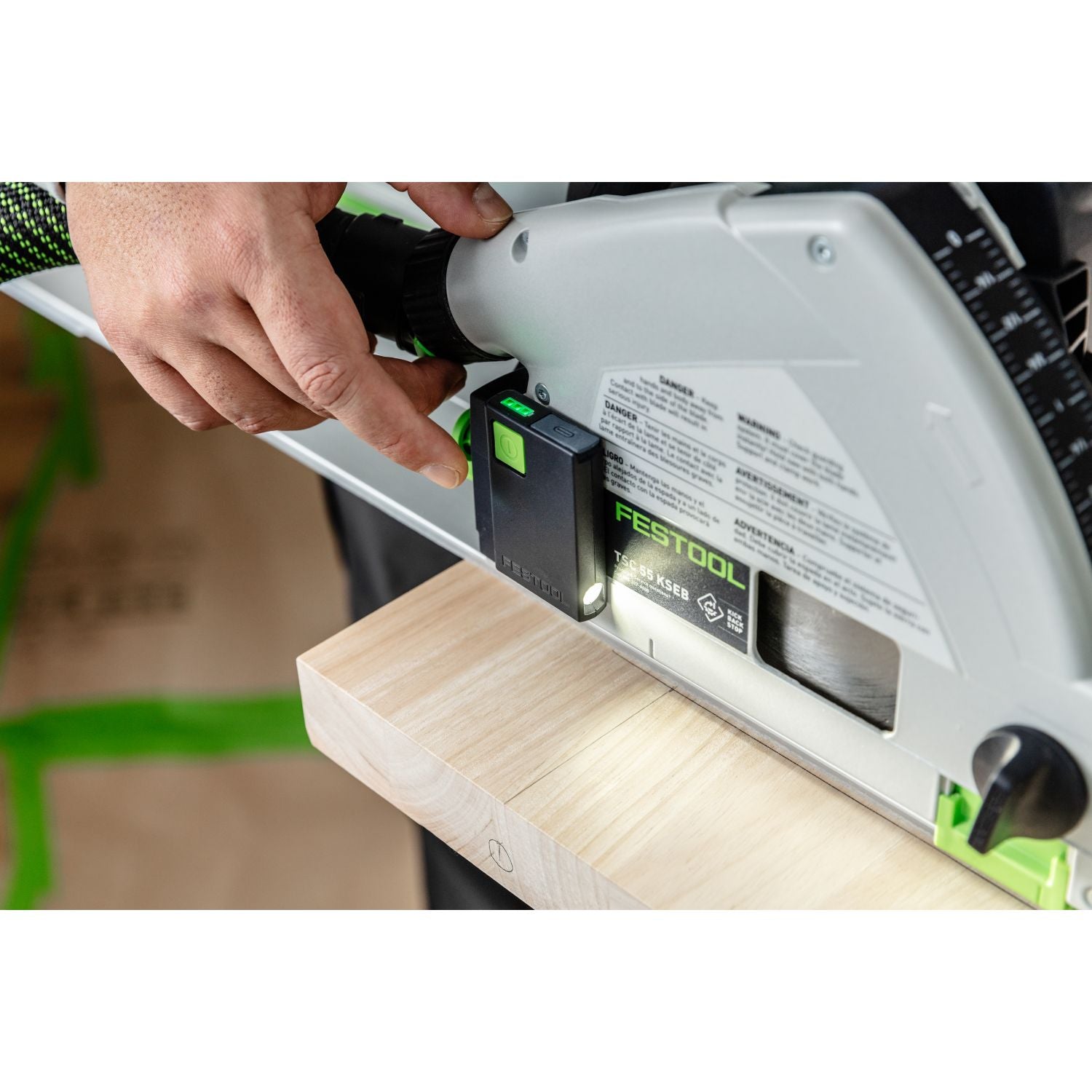 Festool Rechargeable LED Light Module for TS55/ TSC55 / TS75 Track Saws (578591)
