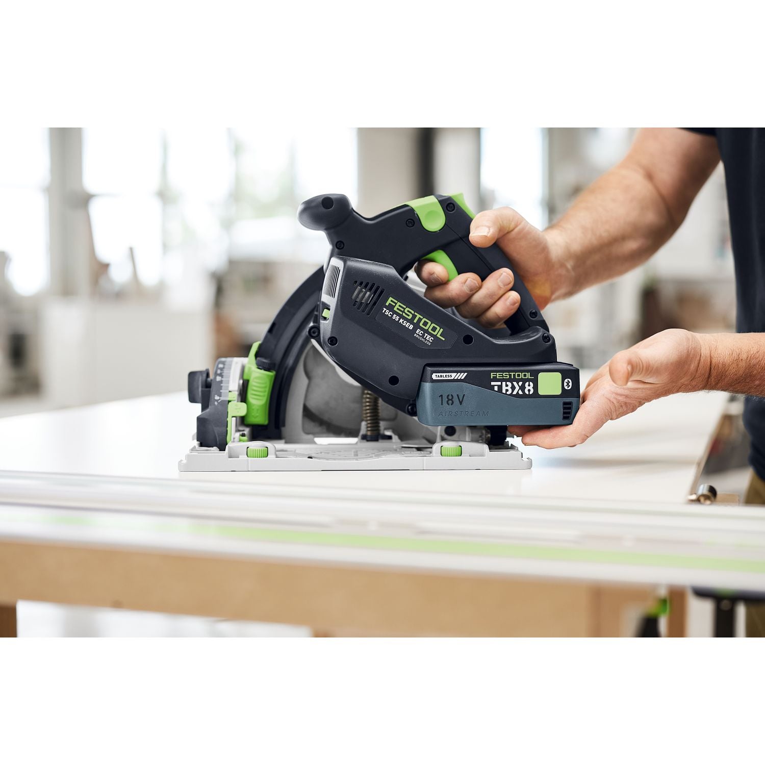 Festool TSC 55 KS Cordless 18V Track Saw, Tool Only (577991)