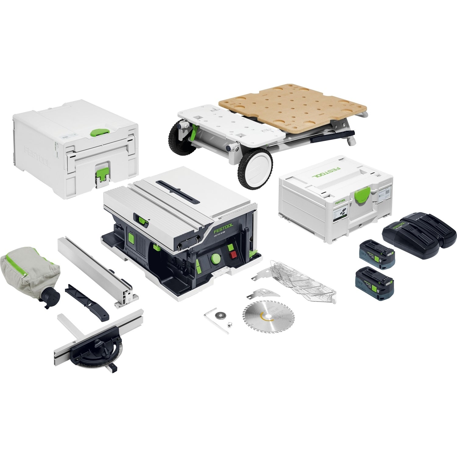 Festool 577383 CSC SYS 50 EBI-Set Cordless Table Saw