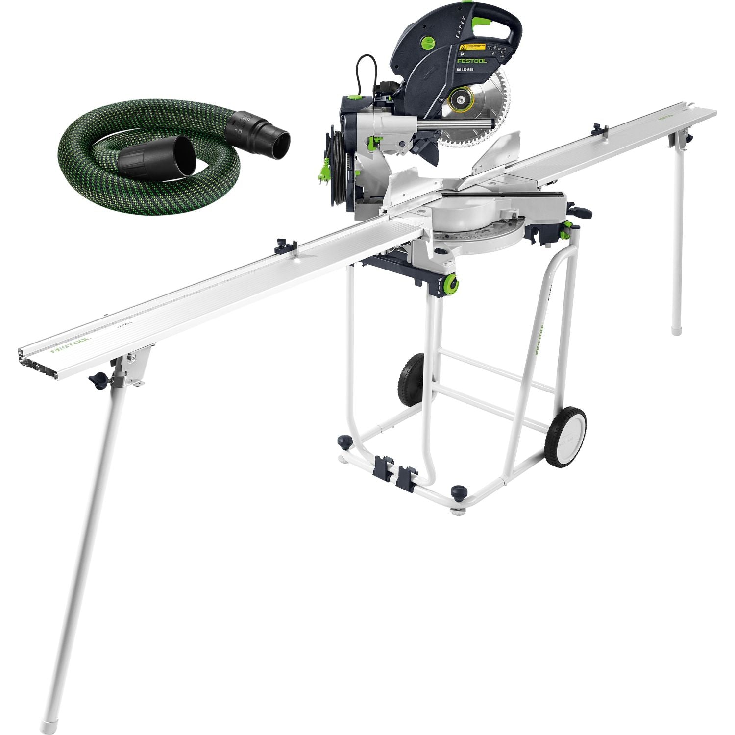 Festool LIMITED EDITION Kapex KS 120 Miter Saw Starter Set with Stand + 36mm Hose Value Set (579556)