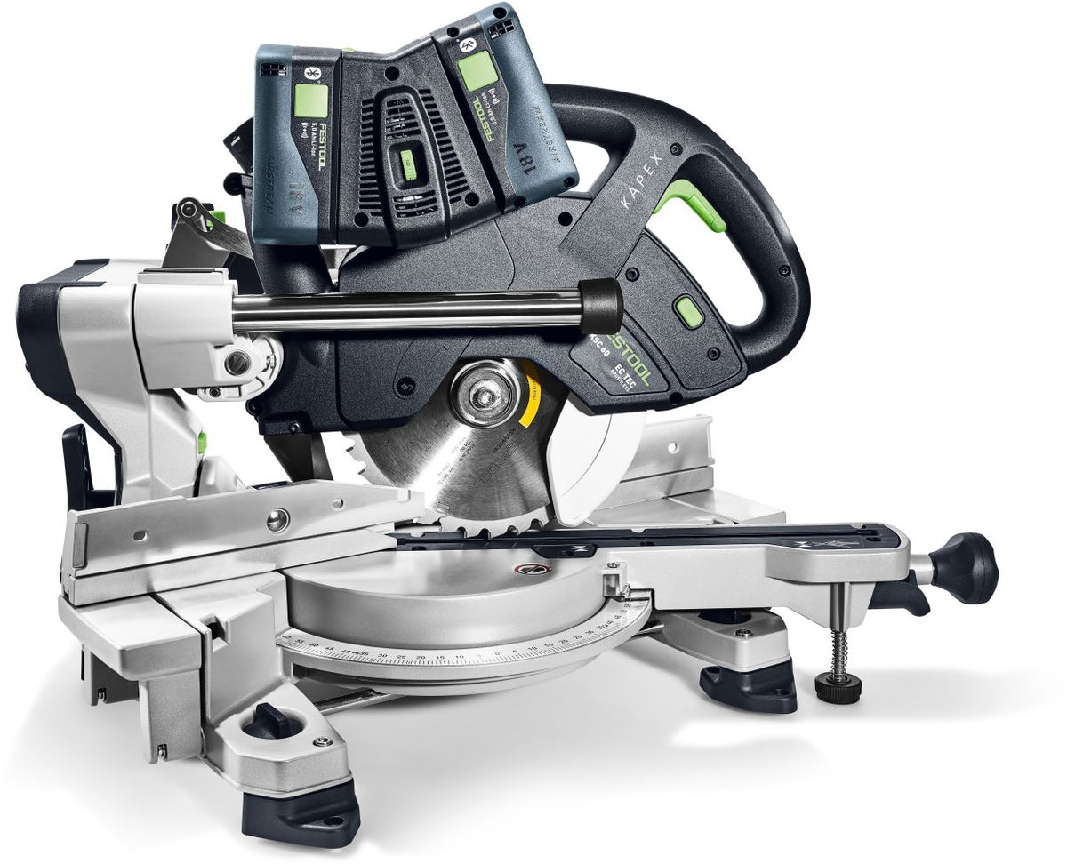 Festool 577776 KAPEX KSC 60 EB-Basic Cordless Sliding Compound Miter Saw, Tool Only