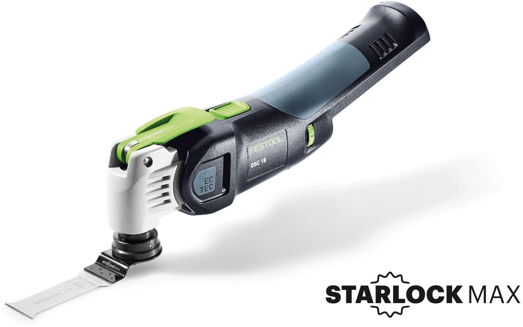Festool 576588 Vecturo OSC 18 StarlockMax Cordless Multi-Tool BASIC SET w/ Systainer3, Tool Only