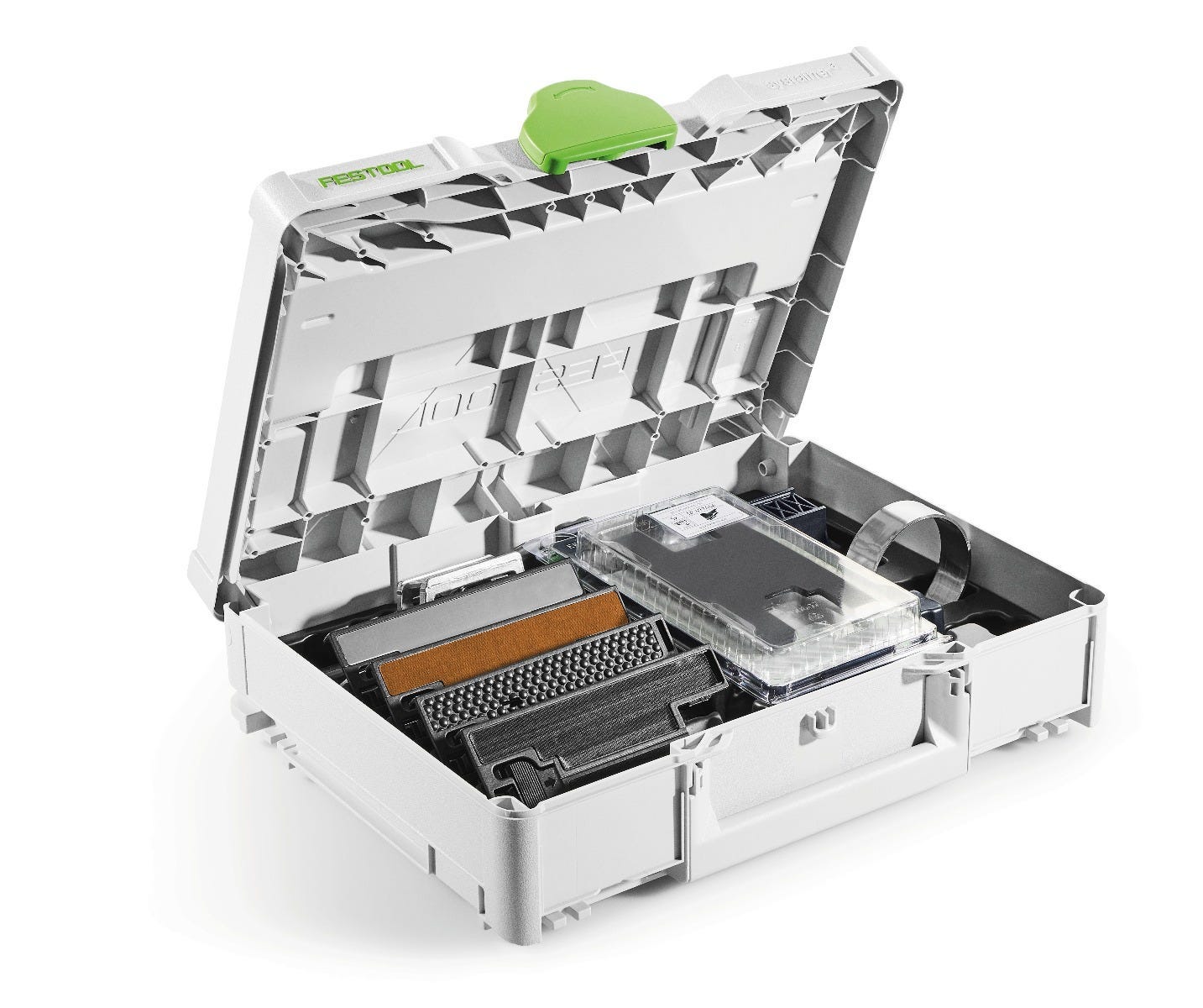Festool PSBC 420 EB Carvex Jigsaw 4.0Ah Systainer3 Kit with Imperial Accessory Kit & 25-Piece Blade Assortment