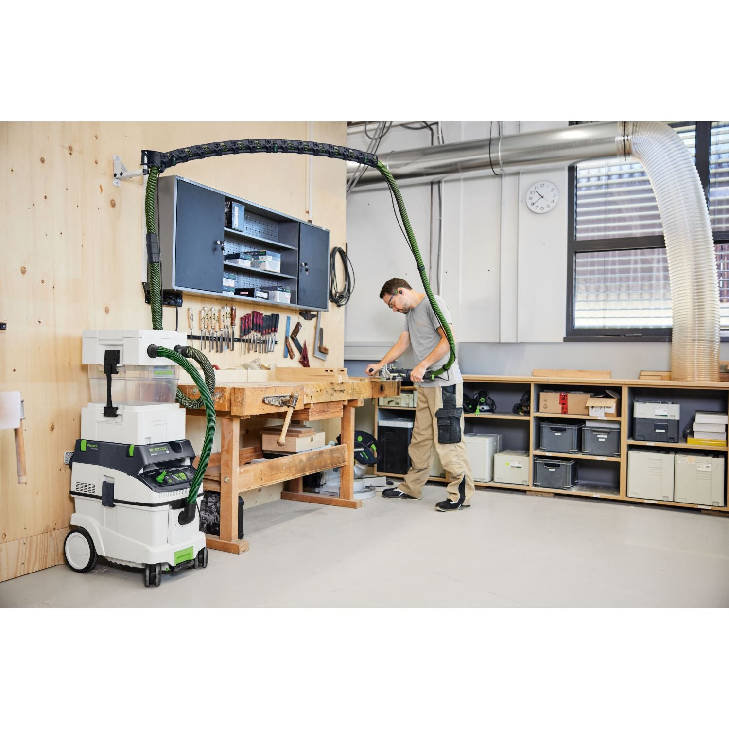 Festool Wall-Mount Overhead Boom Arm, CT-ASA FLX W (578518)