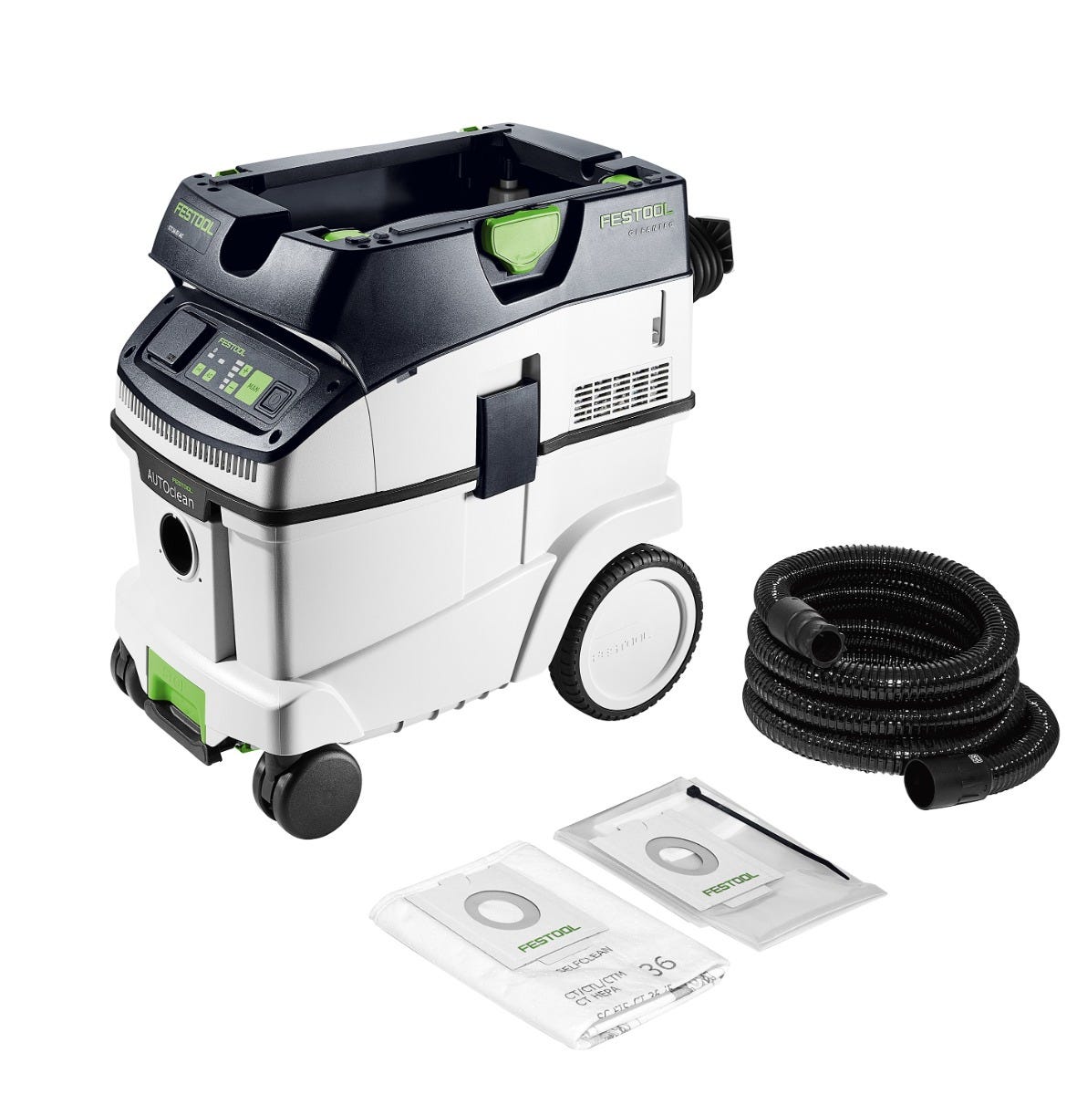 Festool 577874 CLEANTEC CT 36 EI AC AutoClean HEPA Bluetooth Dust Extractor