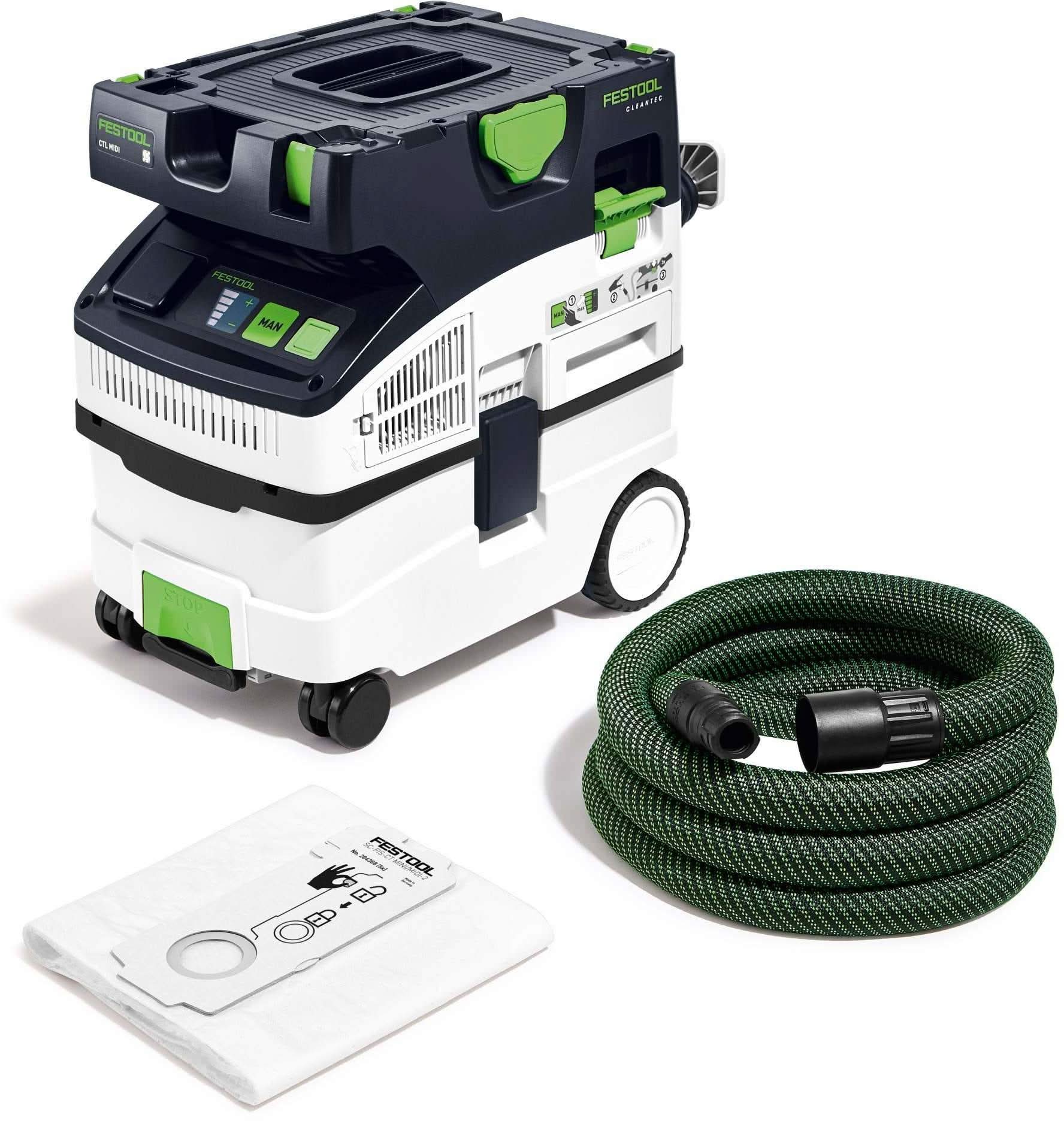 Festool CT MIDI I HEPA Bluetooth Dust Extractor Starter Bundle