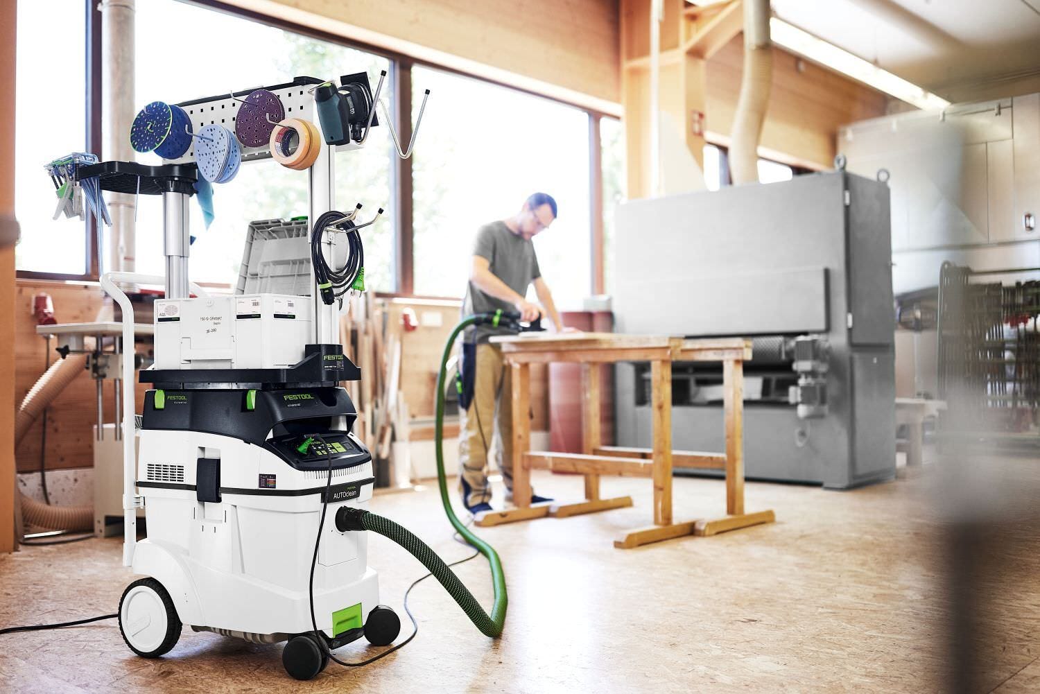 Festool 577876 CLEANTEC CT 48 EI AC AutoClean HEPA Bluetooth Dust Extractor
