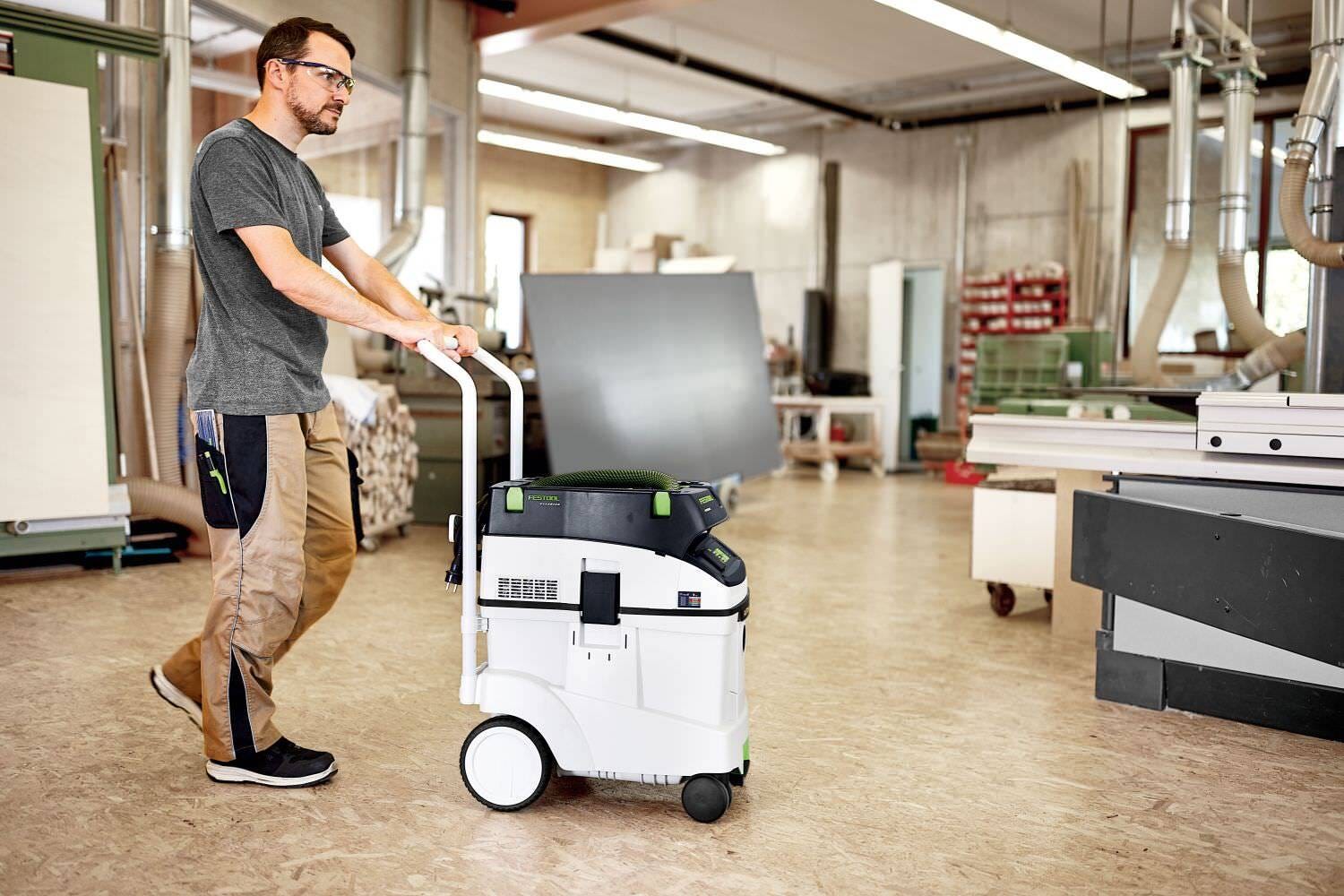 Festool 577876 CLEANTEC CT 48 EI AC AutoClean HEPA Bluetooth Dust Extractor