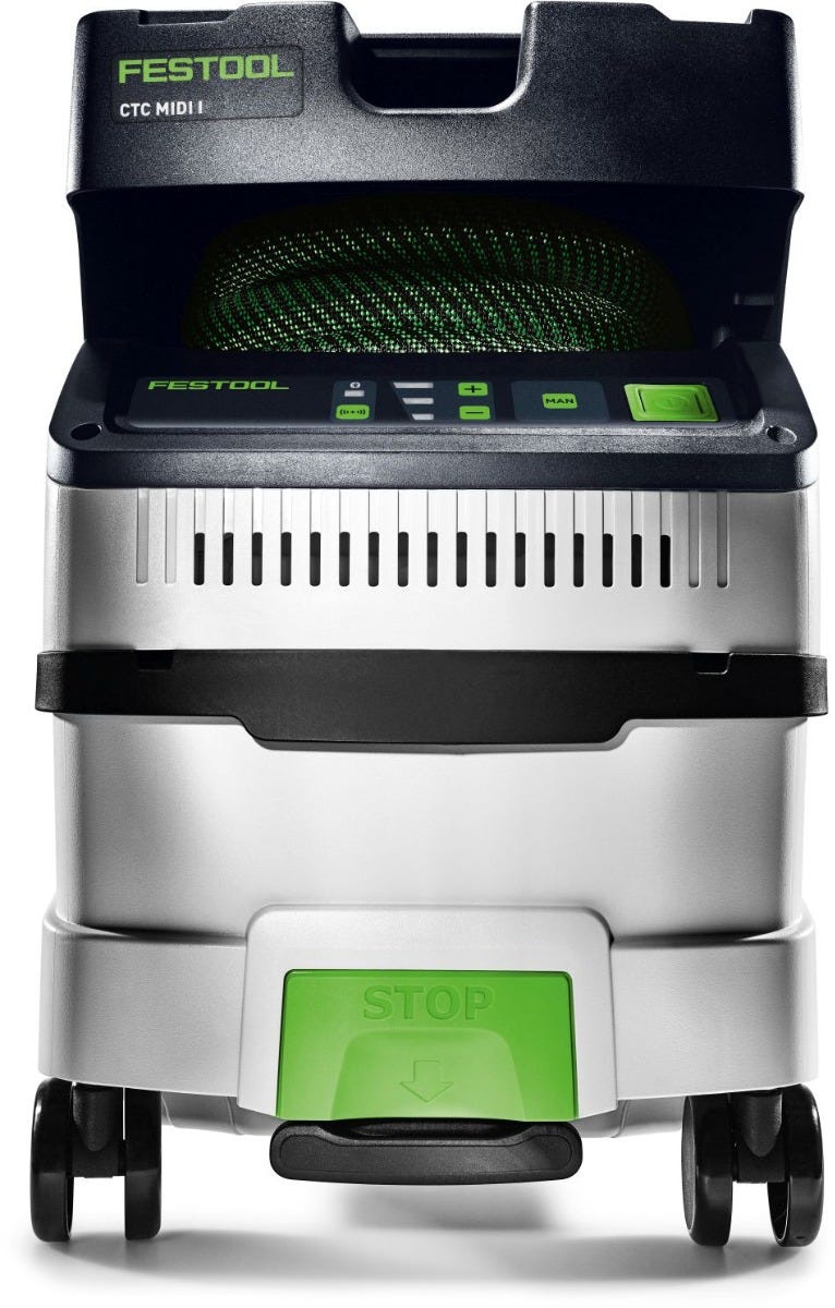 Festool 577069 CLEANTEC CTC MIDI I HEPA-Basic Cordless Mobile Dust Extractor