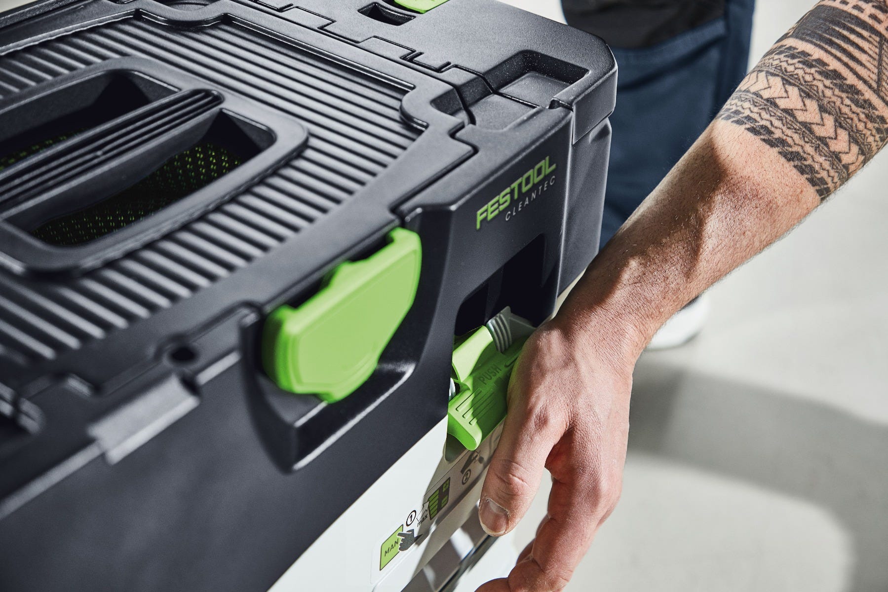 Festool 577069 CLEANTEC CTC MIDI I HEPA-Basic Cordless Mobile Dust Extractor