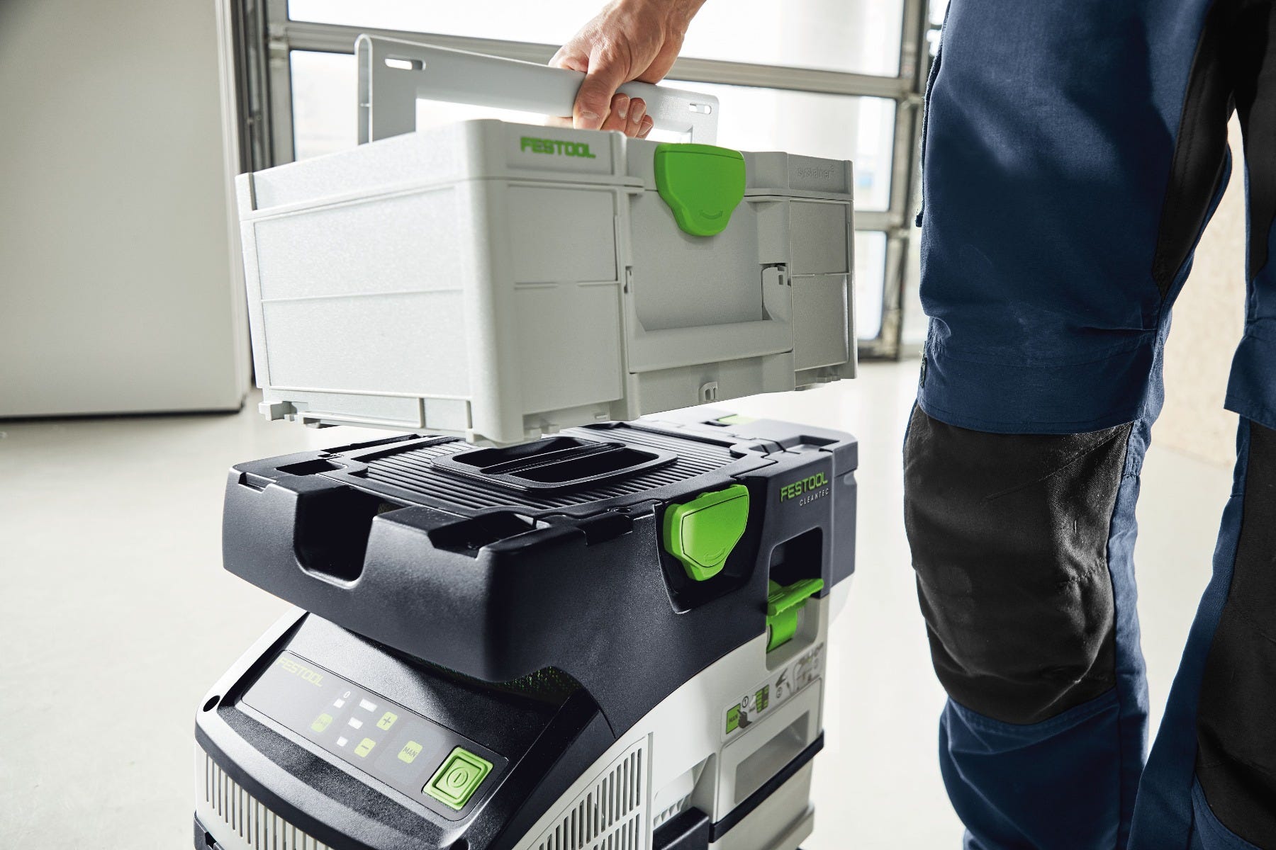 Festool 577069 CLEANTEC CTC MIDI I HEPA-Basic Cordless Mobile Dust Extractor