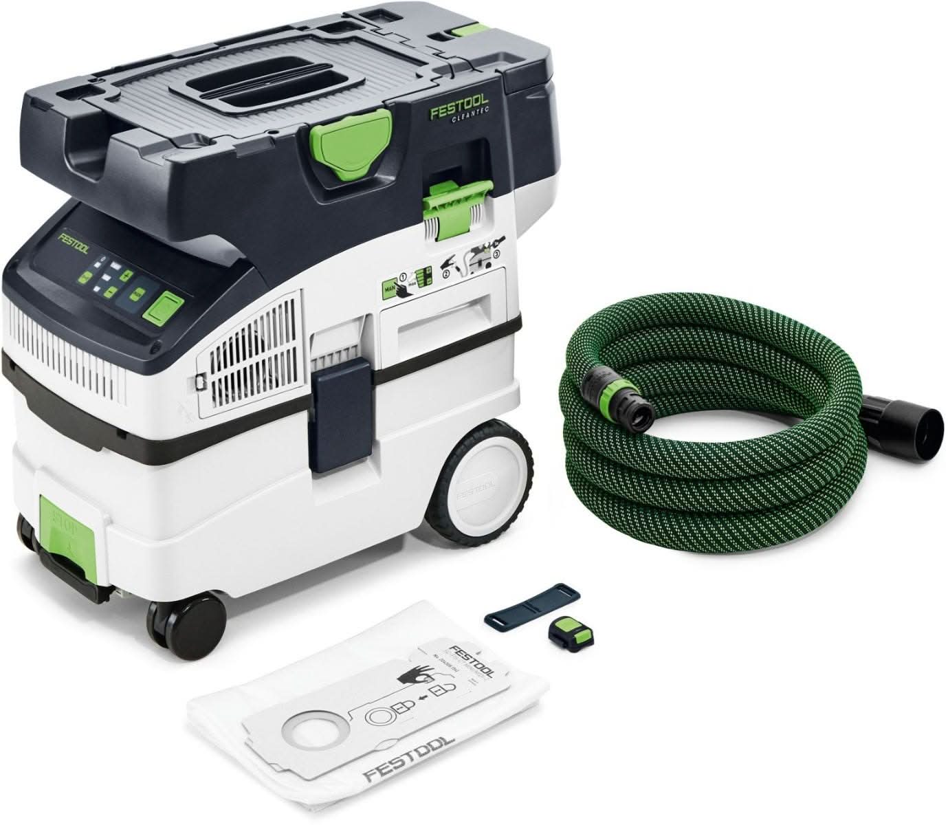 Festool CTC MIDI I Cordless 36V Mobile HEPA Dust Extractor BASIC Starter Bundle