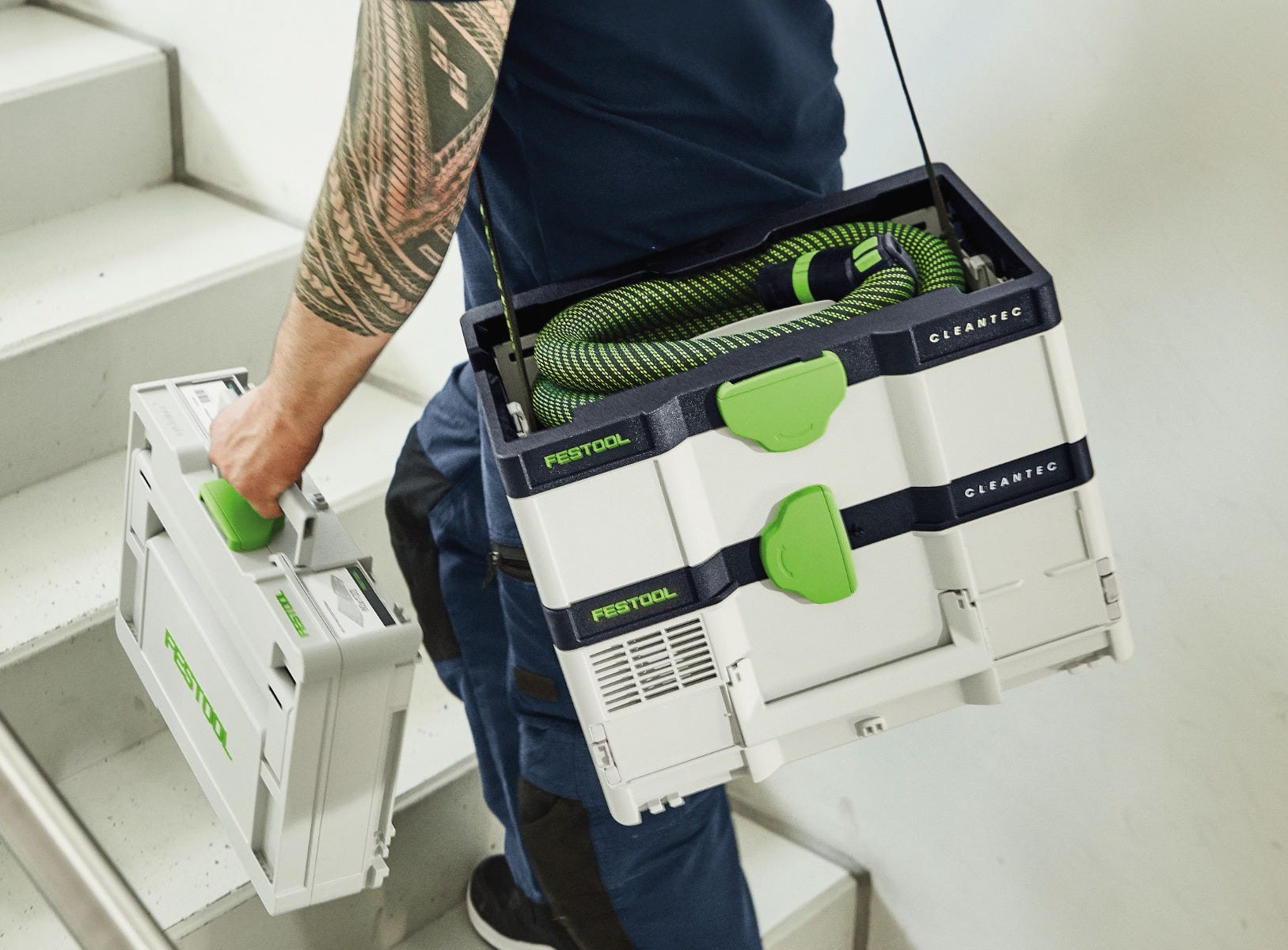 Festool 577390 CTC SYS Cordless 18V Mobile HEPA Dust Extractor PLUS 4.0Ah Kit