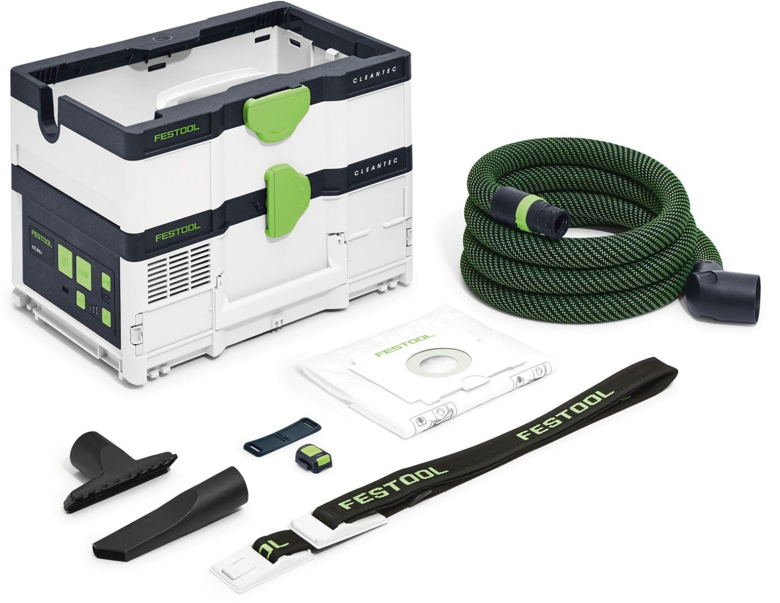 Festool CTC SYS Dual-18V Mobile HEPA Dust Extractor Pro Bundle