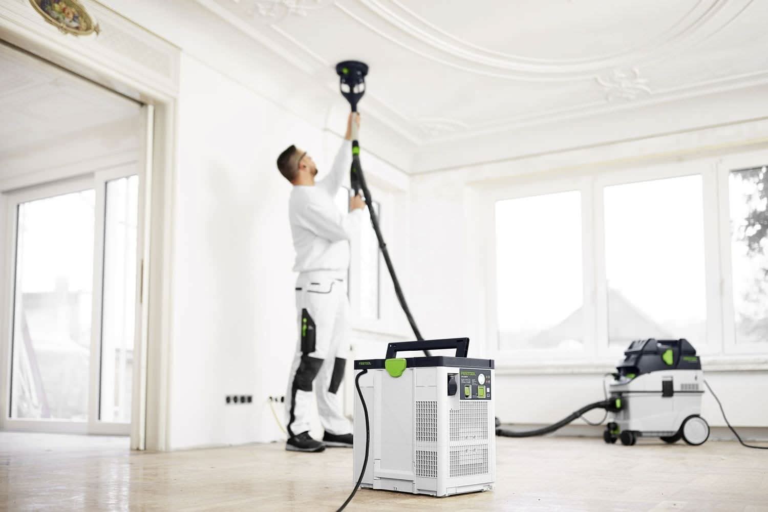 Festool SYS-AIR Standard (Non-HEPA) Air Filter with LS-SYS-AIR D200x6m Air Supply Hose