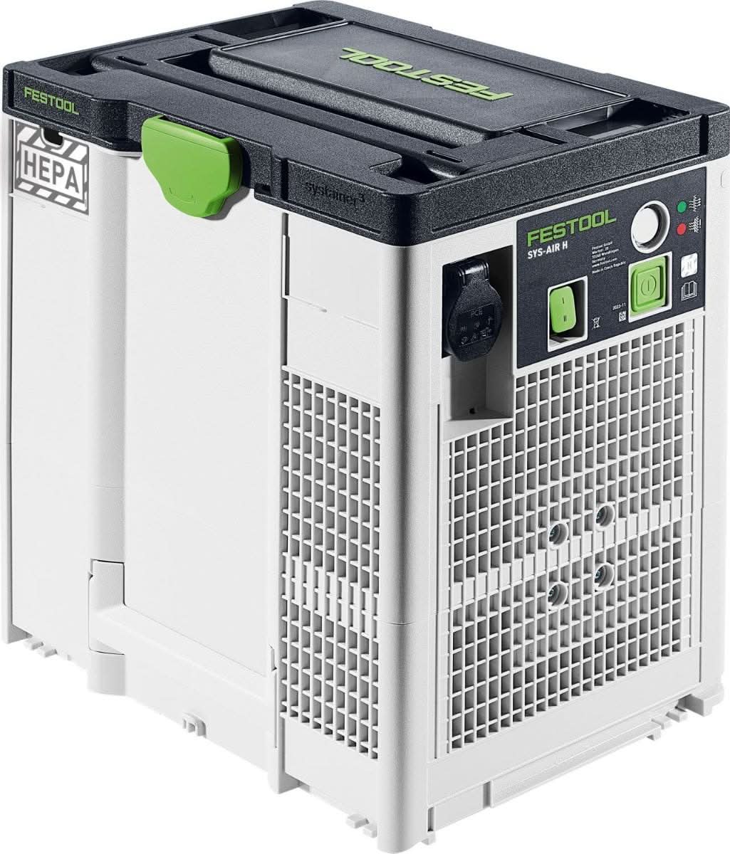 Festool SYS-AIR HEPA Air Filter with DH-SYS-AIR Ceiling Bracket