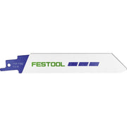 Festool 577489 HSR 150/1,6 BI/5 Metal Steel/Stainless Steel Sabre Reciprocating Saw Blade (5-Pack)