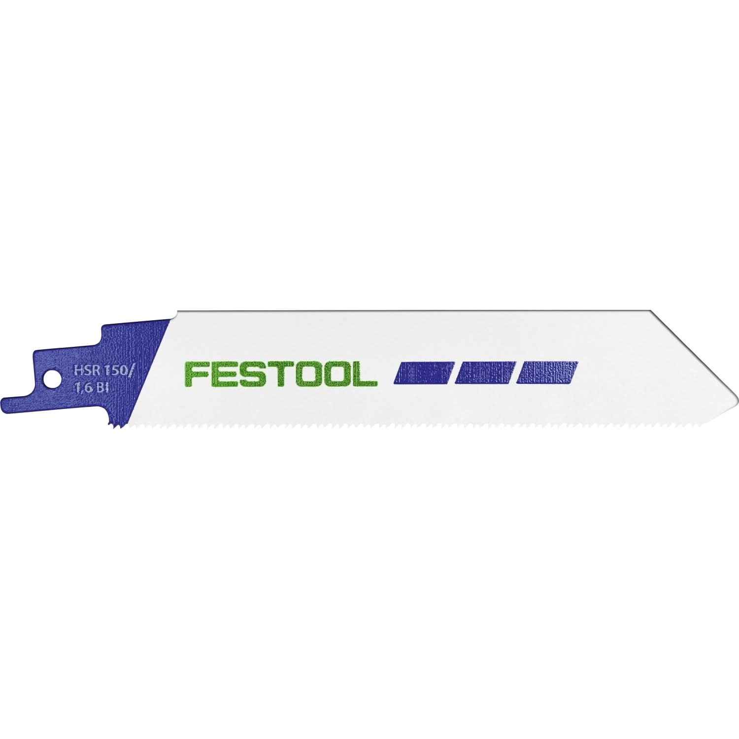 Festool 577489 HSR 150/1,6 BI/5 Metal Steel/Stainless Steel Sabre Reciprocating Saw Blade (5-Pack)