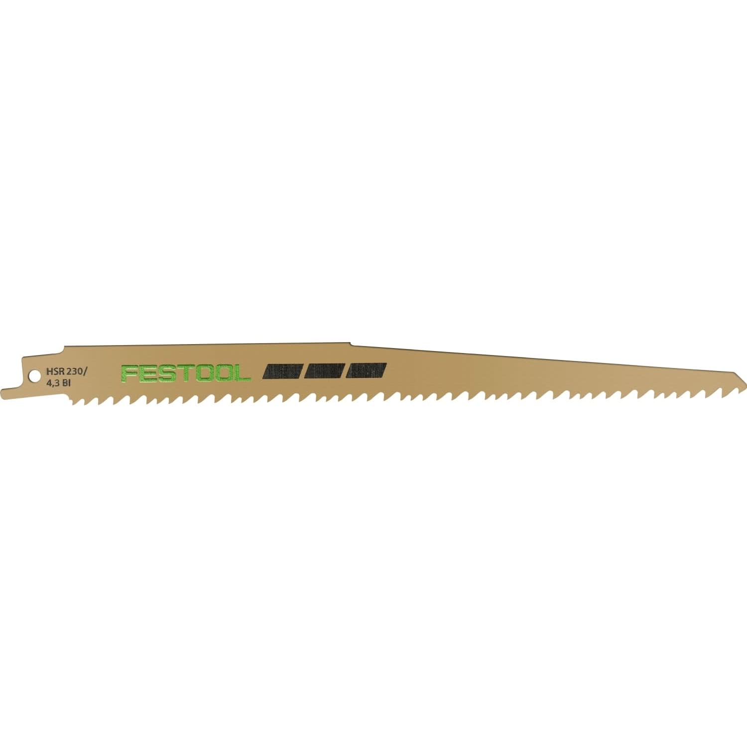 Festool 577487 HSR 230/4,3 BI/5 Wood Universal Sabre Reciprocating Saw Blade (5-Pack)