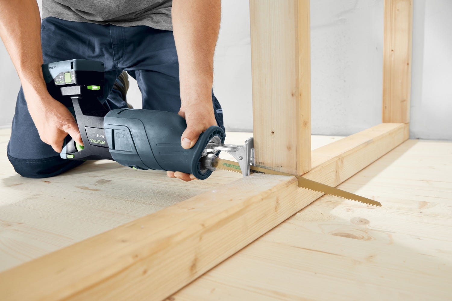 Festool 576950 RSC 18 EB-Basic Cordless Reciprocating Saw