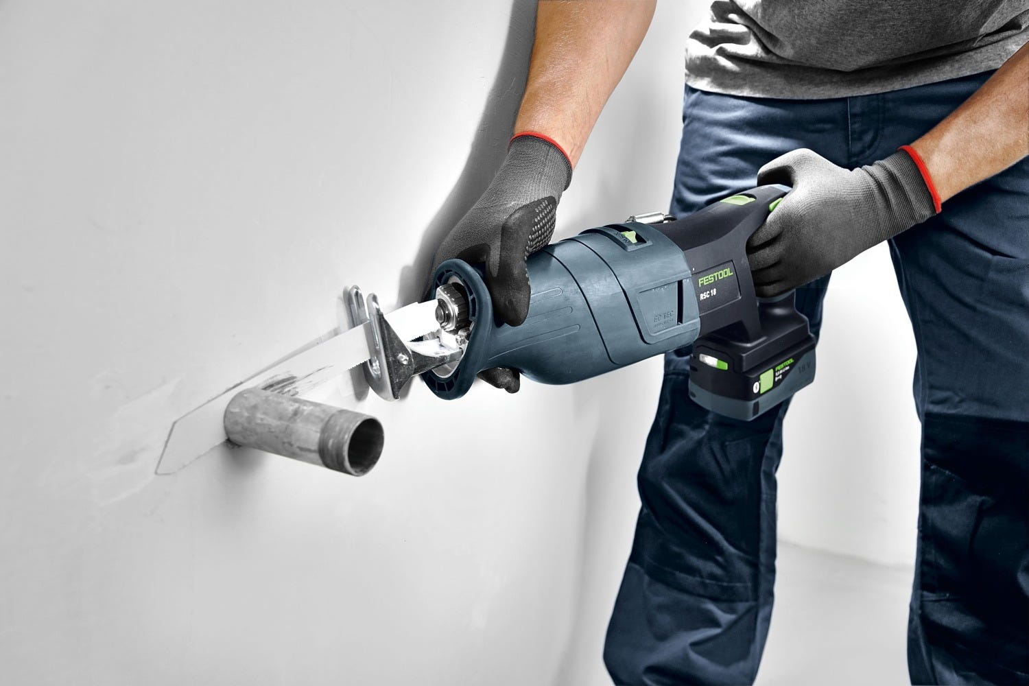 Festool 576950 RSC 18 EB-Basic Cordless Reciprocating Saw