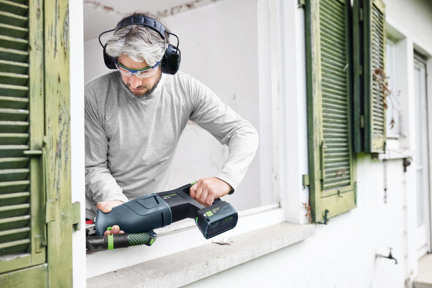 Festool 576950 RSC 18 EB-Basic Cordless Reciprocating Saw