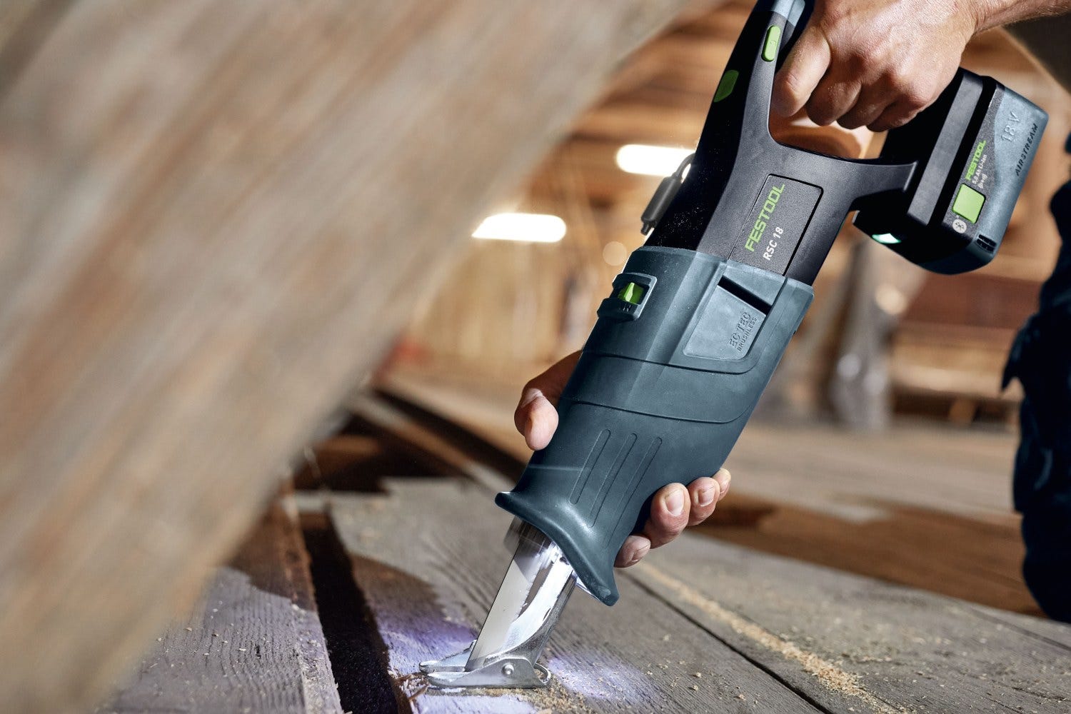 Festool 576950 RSC 18 EB-Basic Cordless Reciprocating Saw