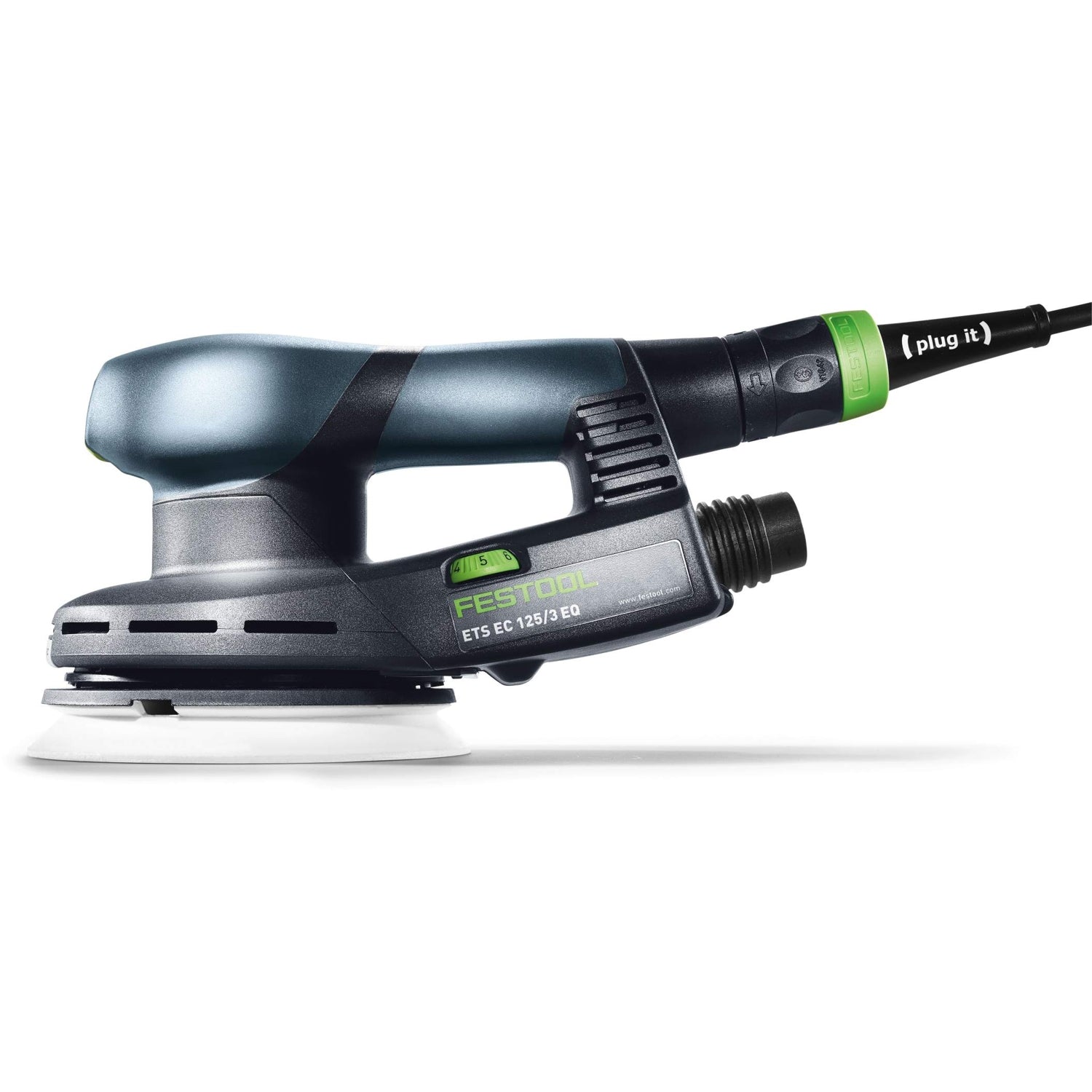 Festool 576340 ETS EC 125/3 EQ-Plus 125mm (5") Compact Brushless Finish Sander w/ Systainer3