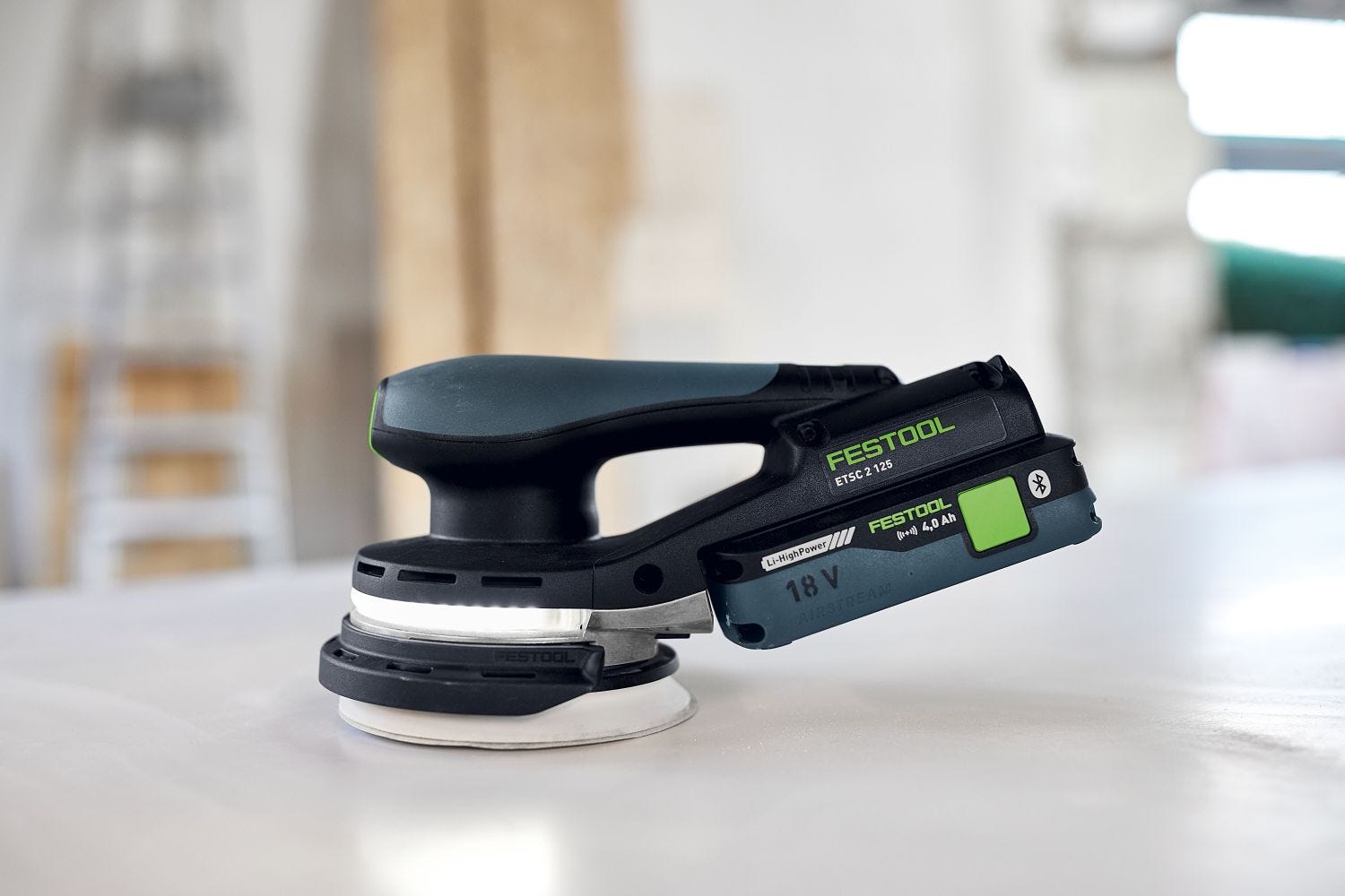 Festool 577735 Cordless 18V ETSC 2 125mm (5-inch) Sander, Tool Only