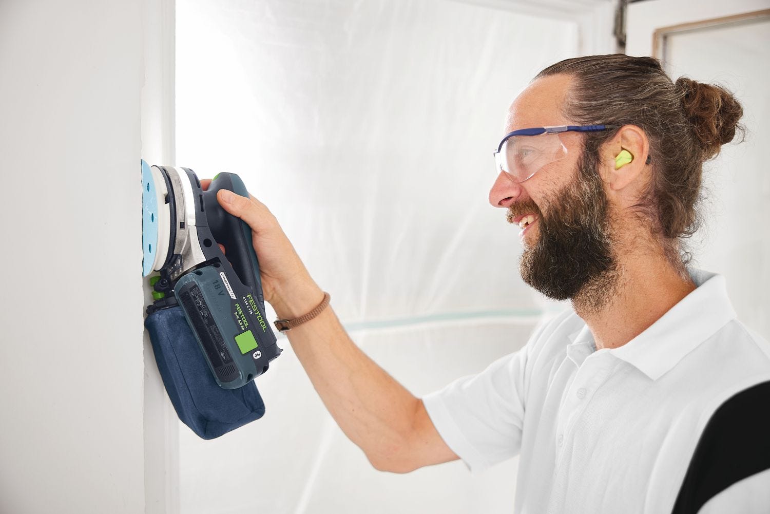 Festool 577735 Cordless 18V ETSC 2 125mm (5-inch) Sander, Tool Only