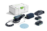 Festool 577728 Cordless 18V ETSC 2 150mm (6-inch) Sander 4.0Ah Kit