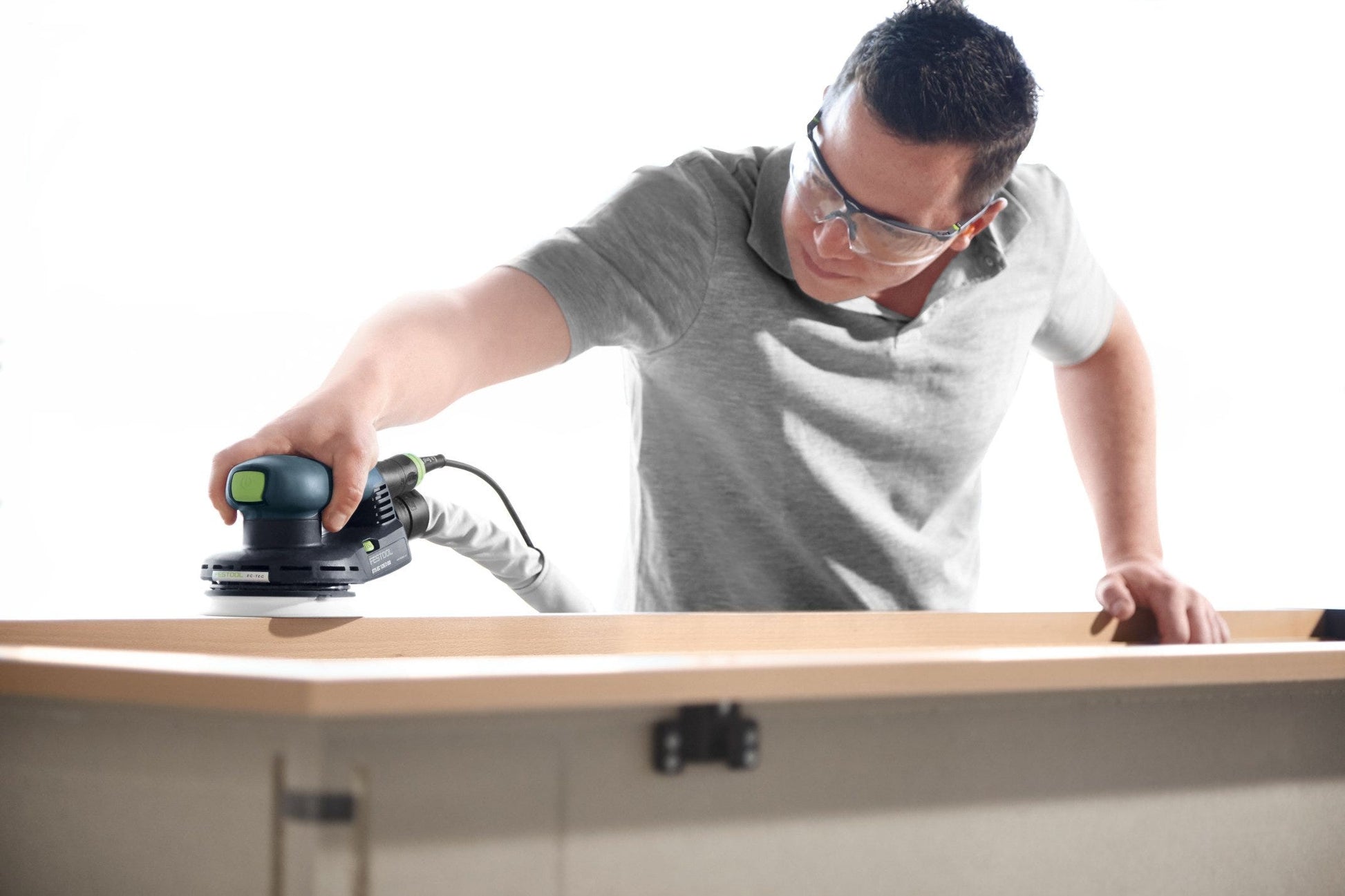 Festool 576340 ETS EC 125/3 EQ-Plus 125mm (5") Compact Brushless Finish Sander w/ Systainer3