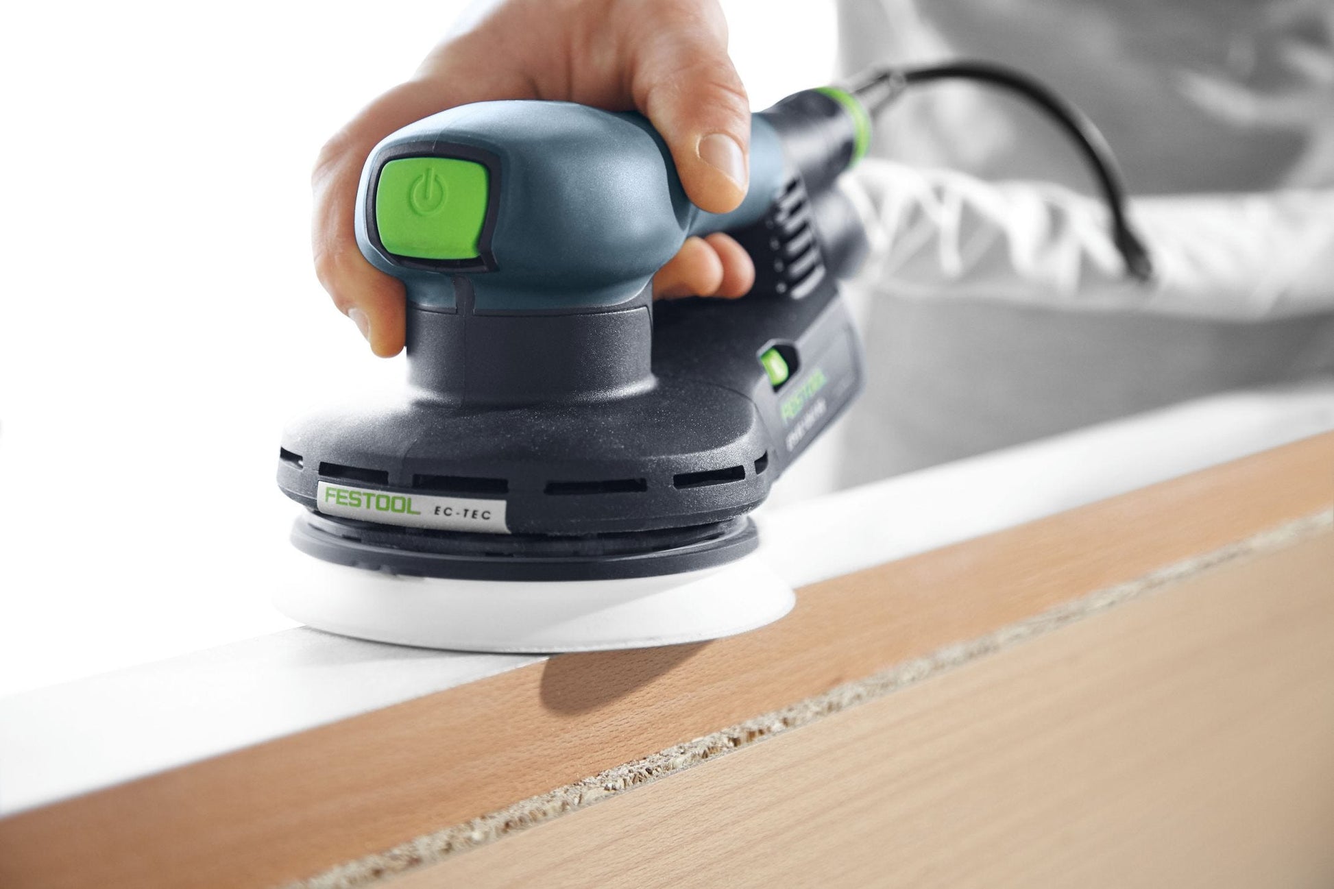 Festool ETS EC 125/3 EQ-Plus 125mm (5") Compact Brushless Finish Sander Set w/ Granat Abrasive Value Set Systainer