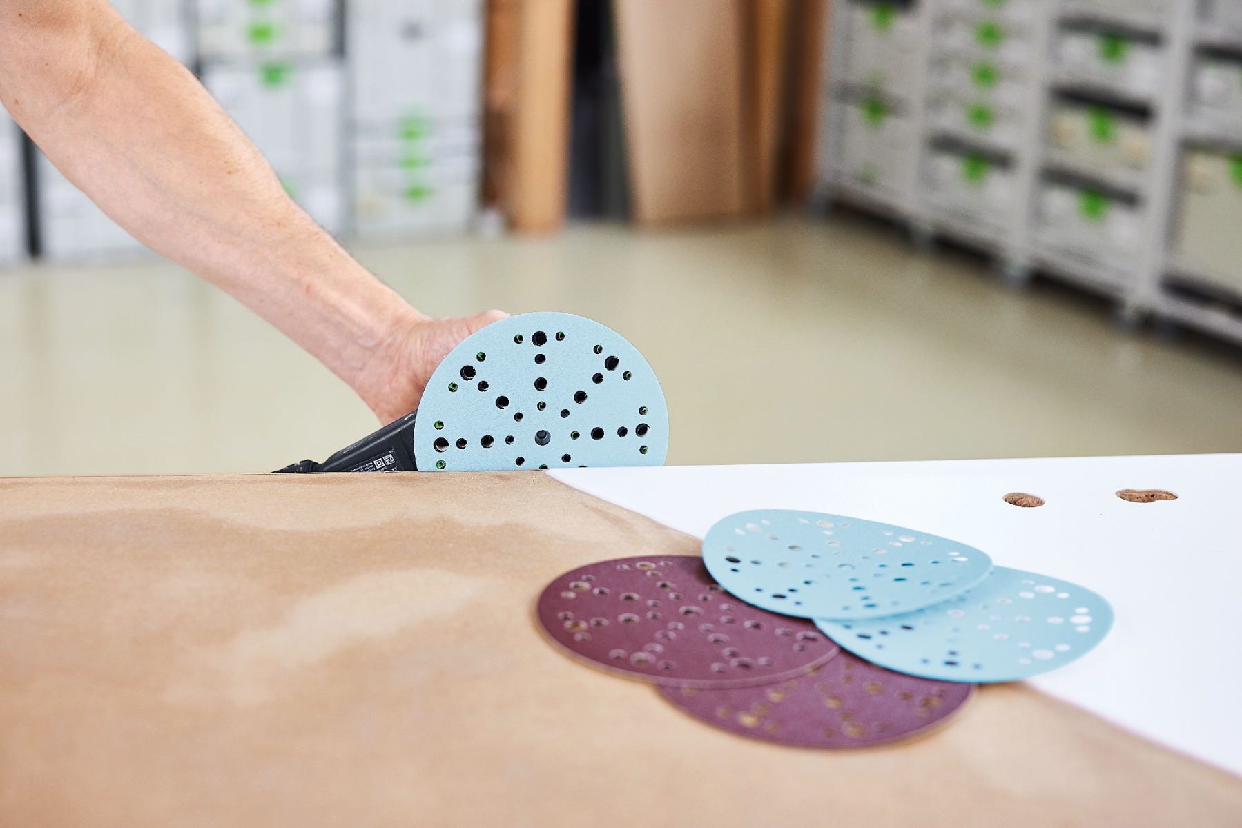 Festool D150 60-Piece 6-in. Granat Abrasives Holiday Value Starter Set with Systainer3 SYS-STF