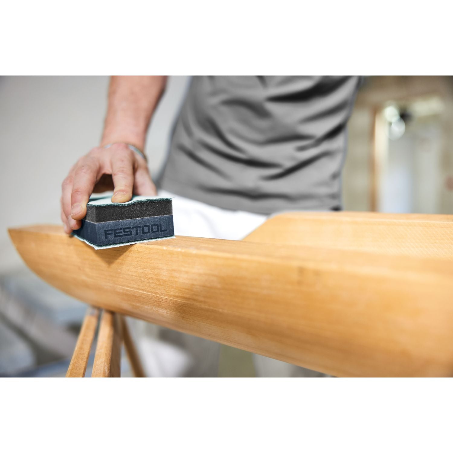 Festool HSK-Duo Dual-Sided Hand Sanding Block, 80mm x 133mm (578959)