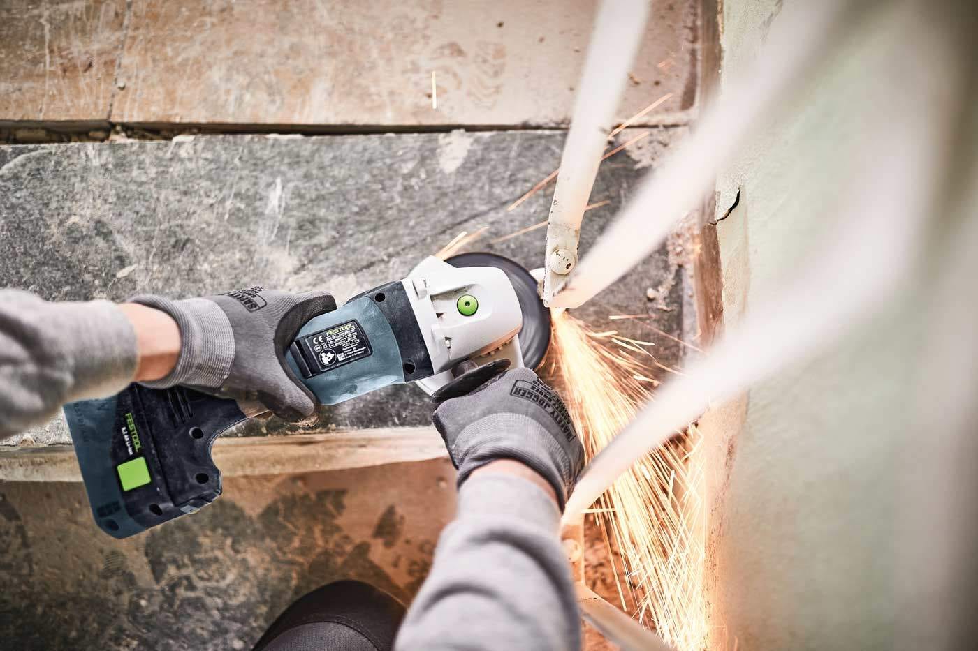 Festool 576824 AGC 18-115 18V Cordless 4-1/2" Grinder BASIC, Tool Only