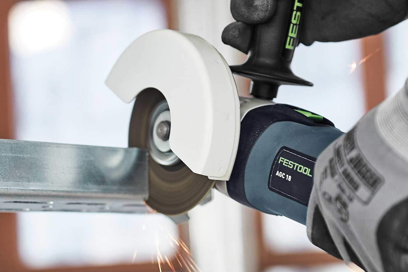 Festool 576824 AGC 18-115 18V Cordless 4-1/2" Grinder BASIC, Tool Only