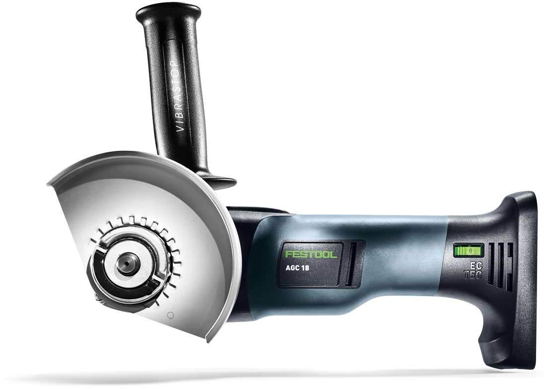 Festool 576824 AGC 18-115 18V Cordless 4-1/2" Grinder BASIC, Tool Only
