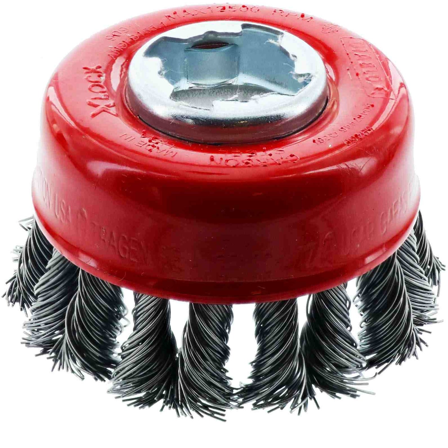Diablo DPB275XKCC01F 2-3/4 Inch X-LOCK Carbon Steel Knot Cup Brush